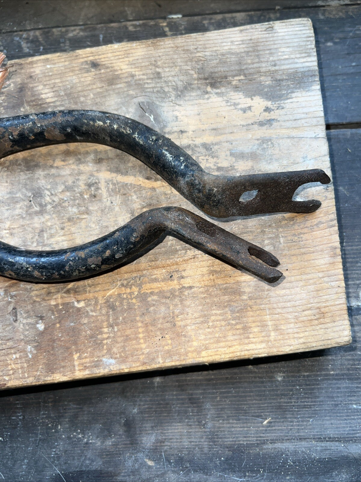 Matchless AJS Swinging Arm Rear Grab Rails