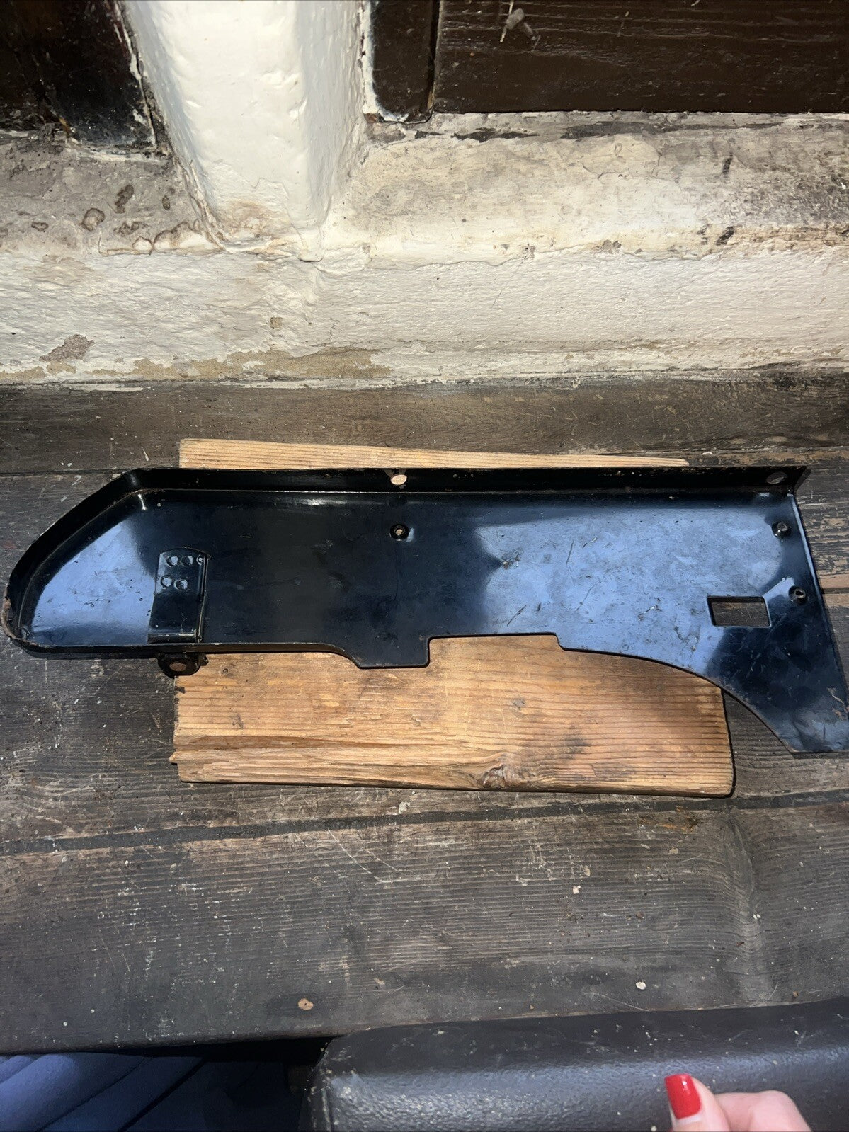Triumph Tigress BSA Sunbeam Scooter 250cc Twin Right Hand Footrest Plate 76-9272