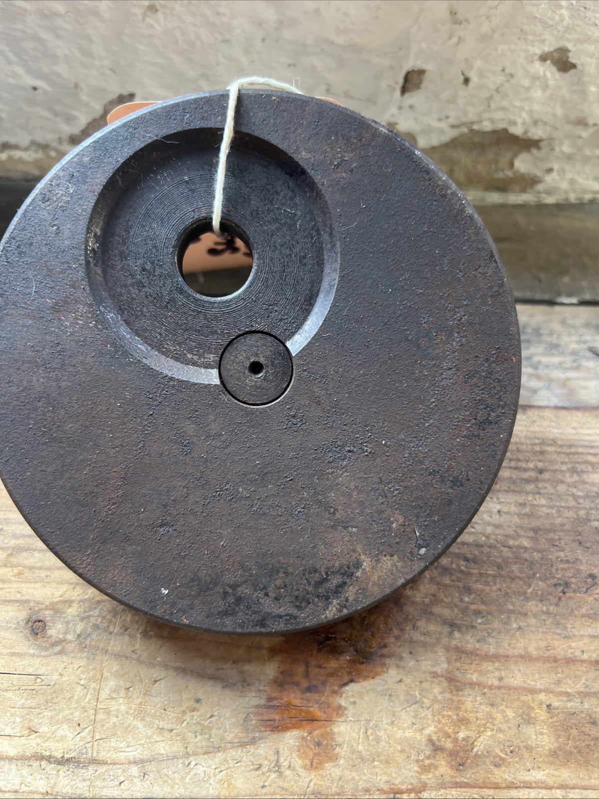 BSA Bantam D1 Etc Early Crank Shaft Wheels With Good Shafts