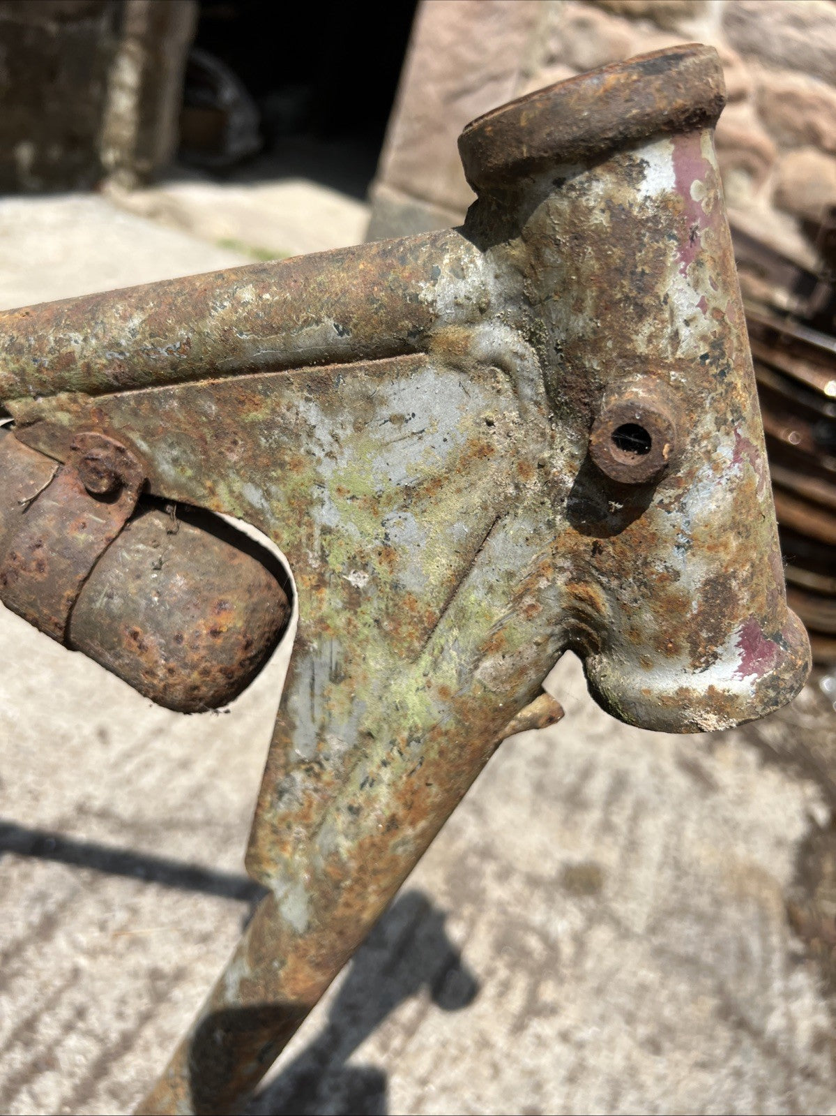 BSA C10 Main Frame With Plungers