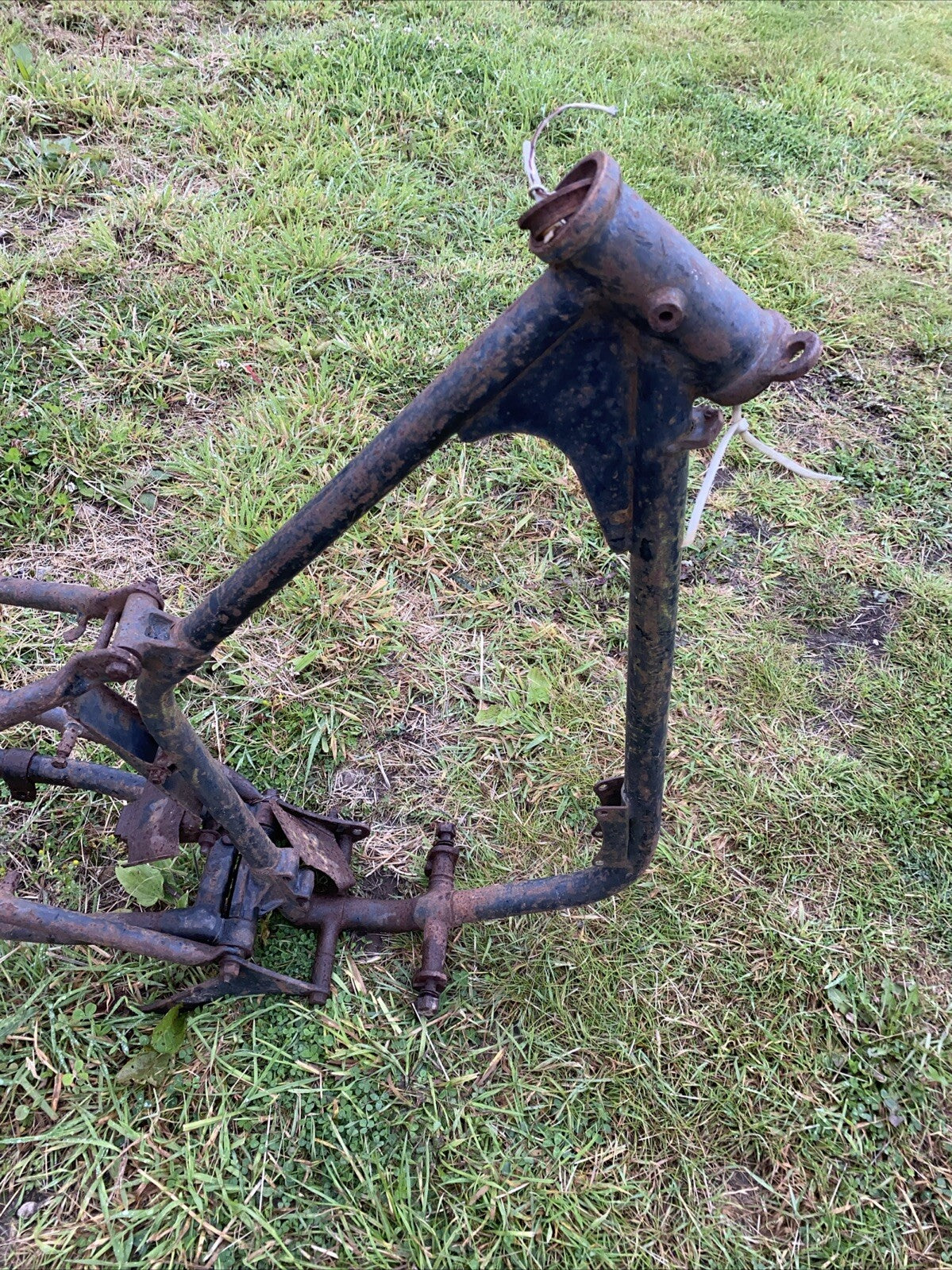 BSA D7 Frame With Swinging Arm And Subframe