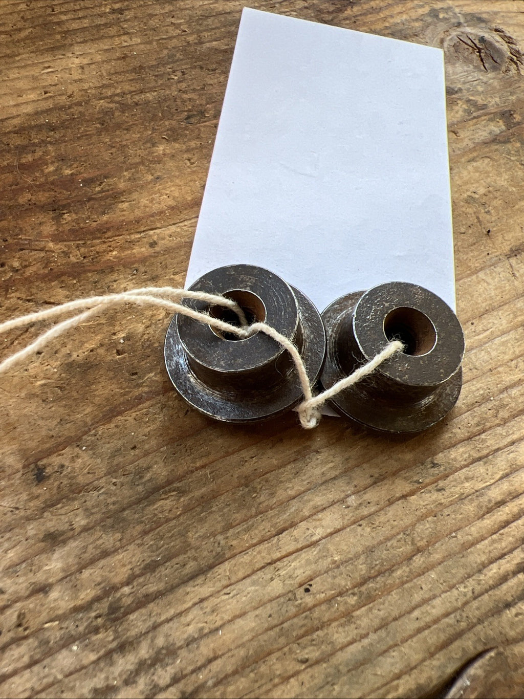 Triumph 650 Pre Unit Swinging Arm Spindle End Caps NOS