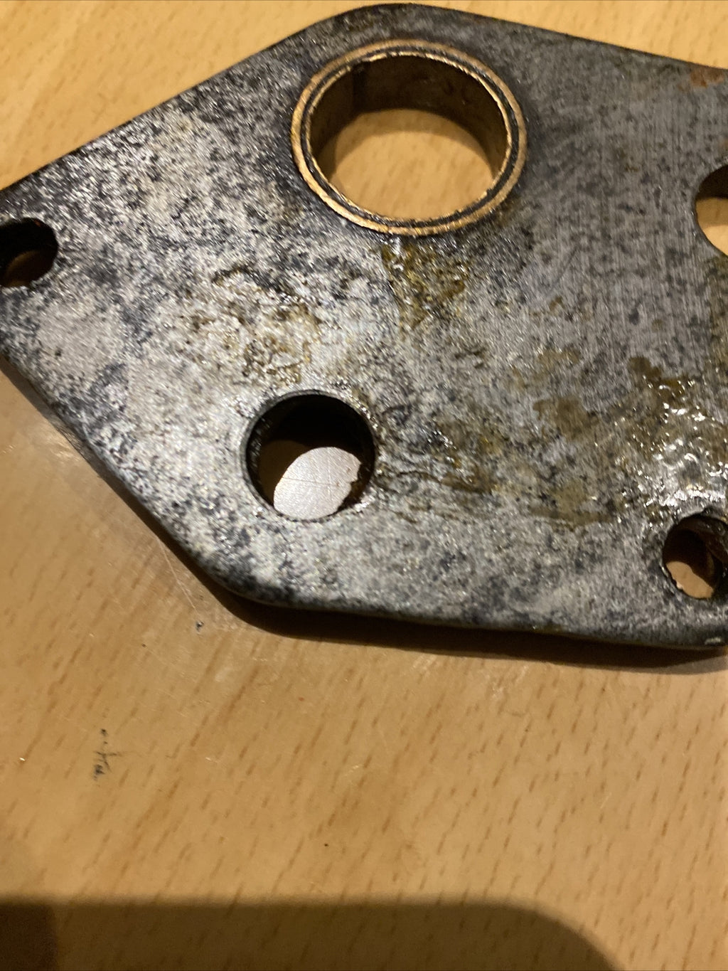 BSA B series M series timing plate classic motorcycle