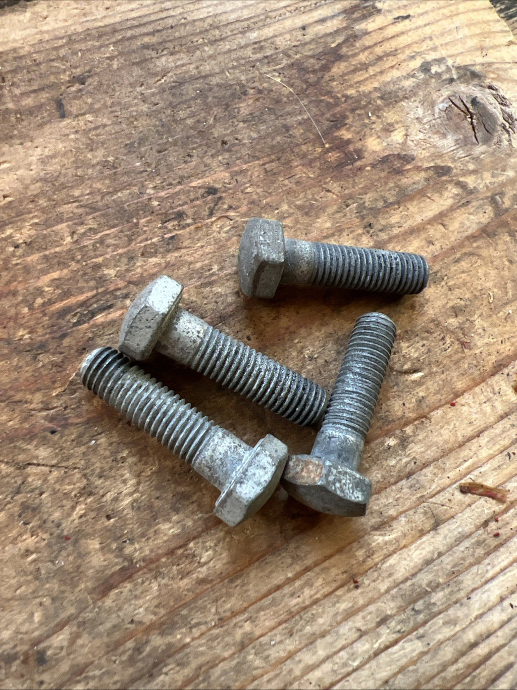 Triumph 500/650 Twins Pre Oil In Frame Handle Bar Clamp Bolts 5/16” bSF