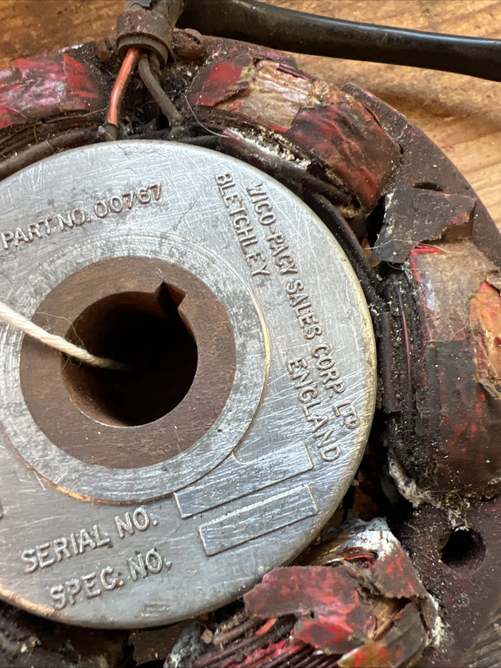 WIPAC Generator Stator & Rotor, Number 00767