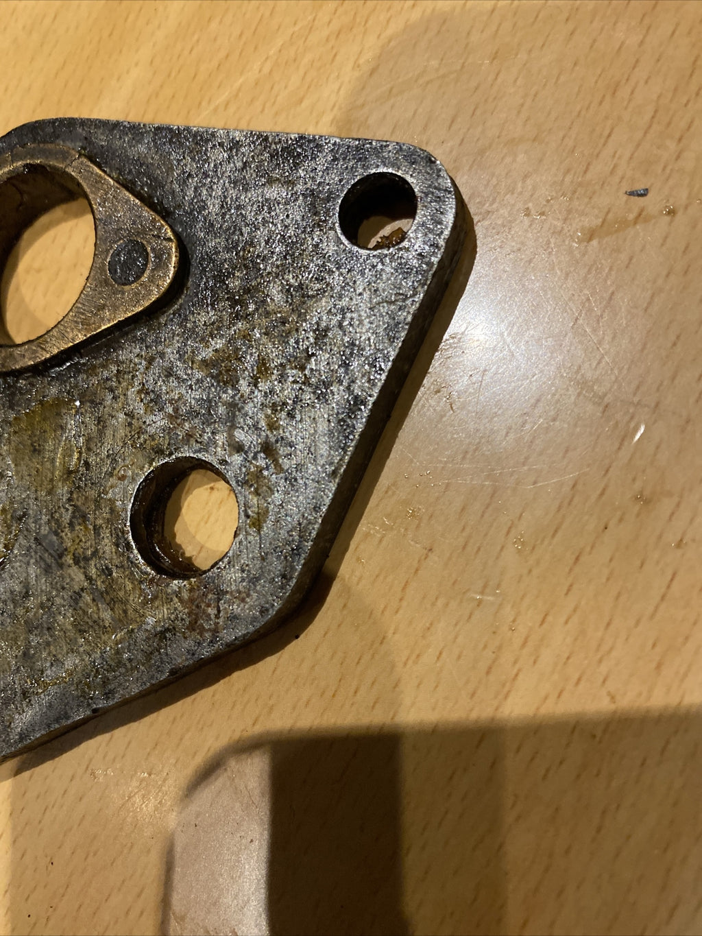 BSA B series M series timing plate classic motorcycle