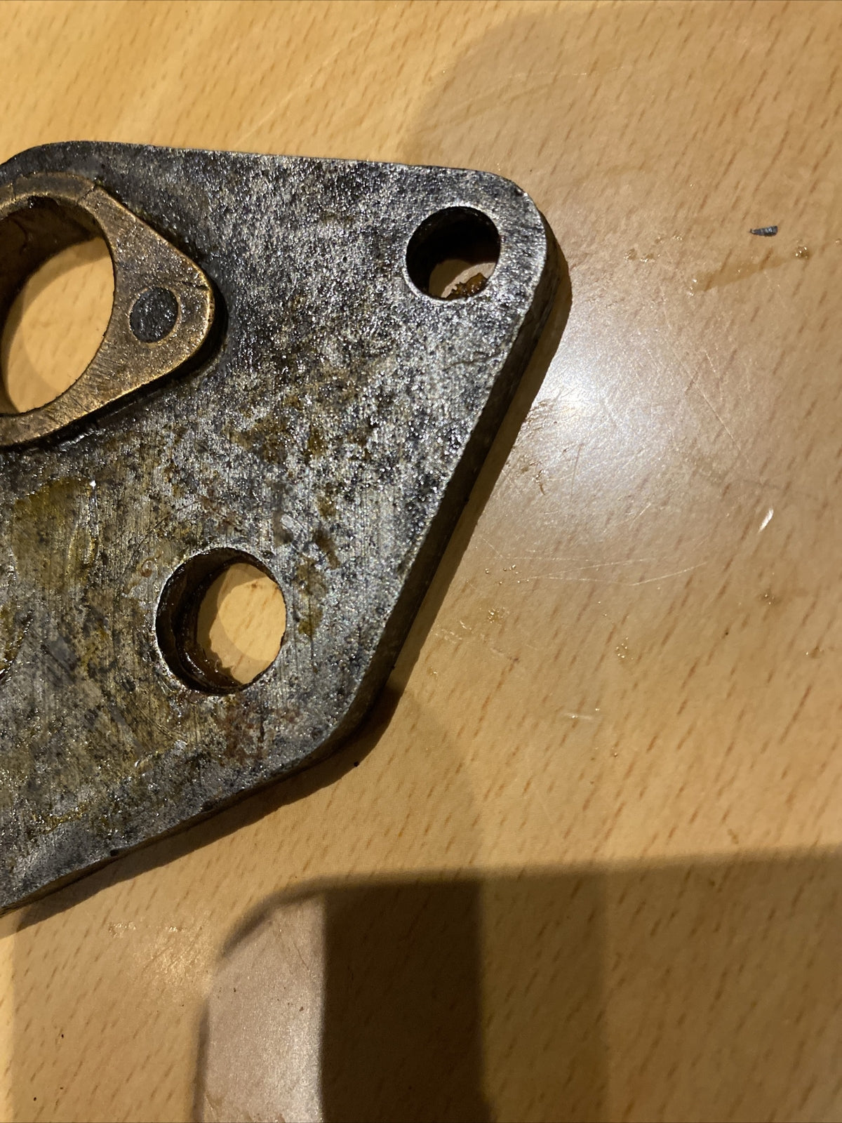 BSA B series M series timing plate classic motorcycle