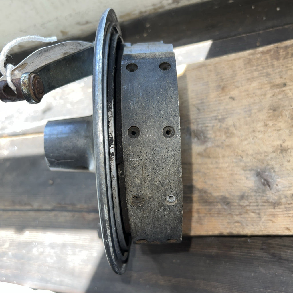 Harley Davidson/Aermachi Alloy Rear Brake Wheel Hub Complete With Brake Plate