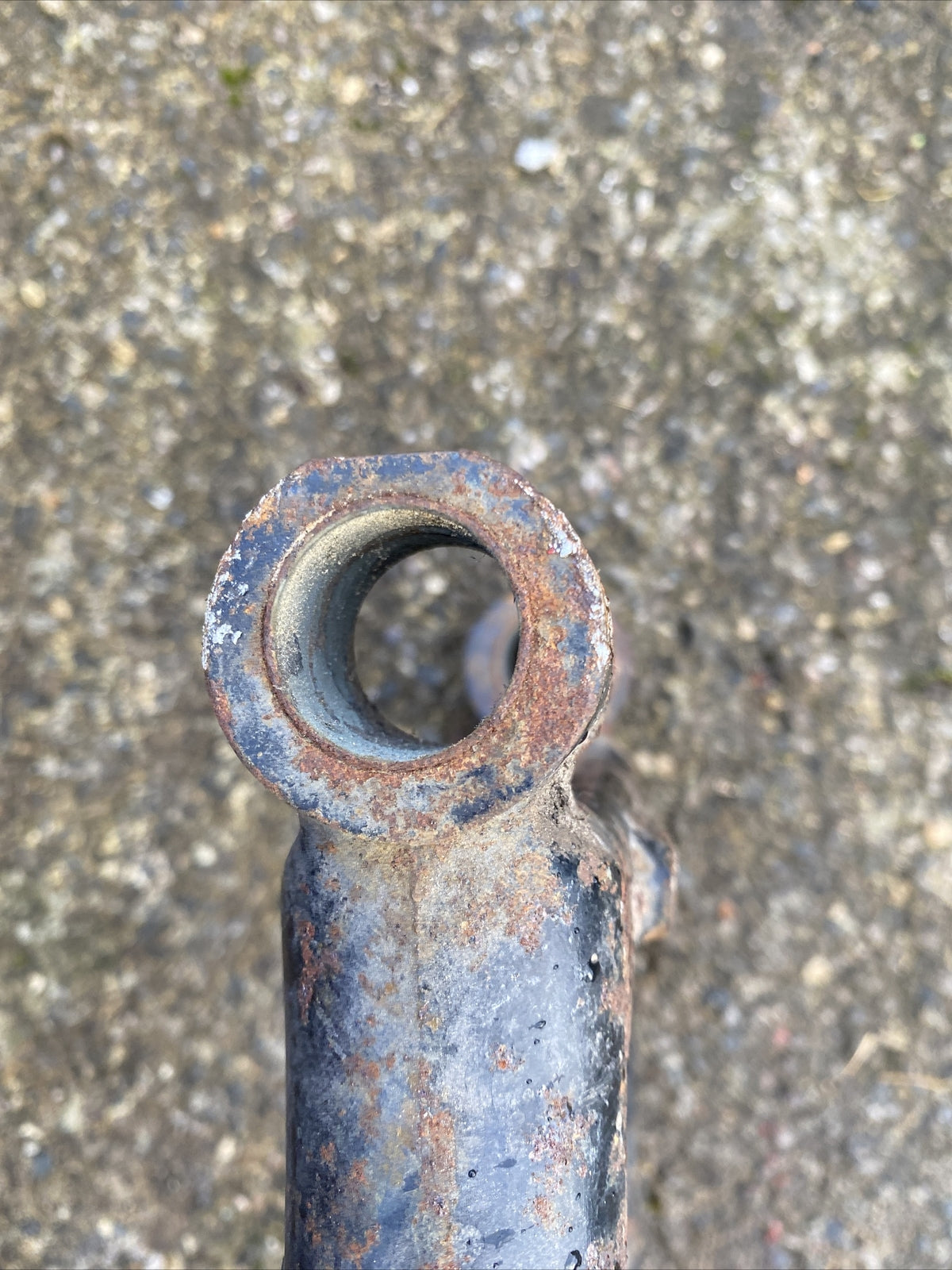Motorcycle BSA C15 swinging arm with bushes