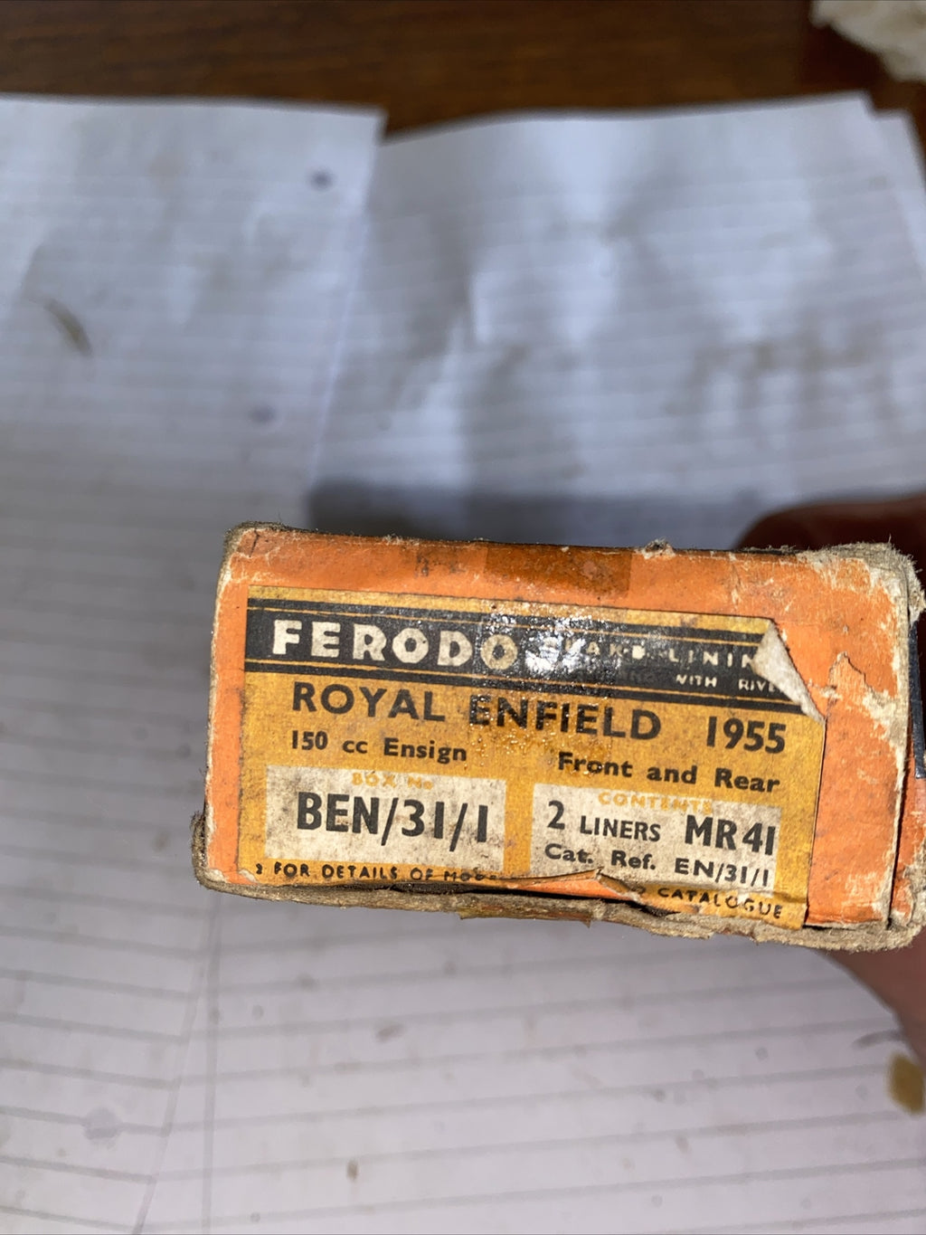 Royal Enfield 150cc Brake Linings