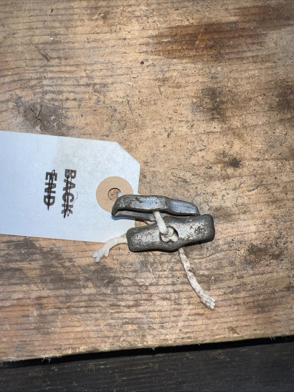 BSA Beagle Rear Wheel Chain Adjuster Caps New Old Stock 90-6084