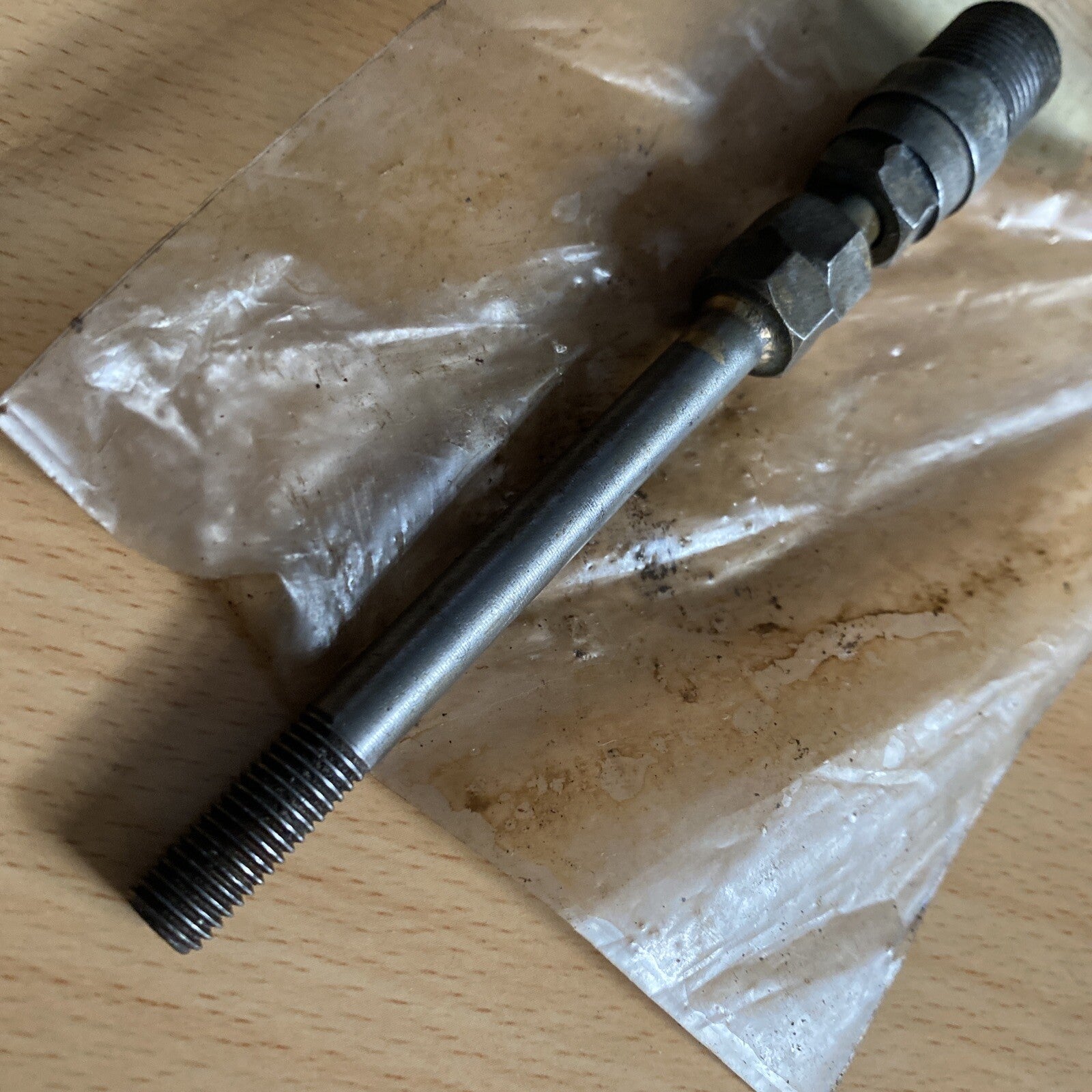 Motorcycle BSA single pre-war barrel stud