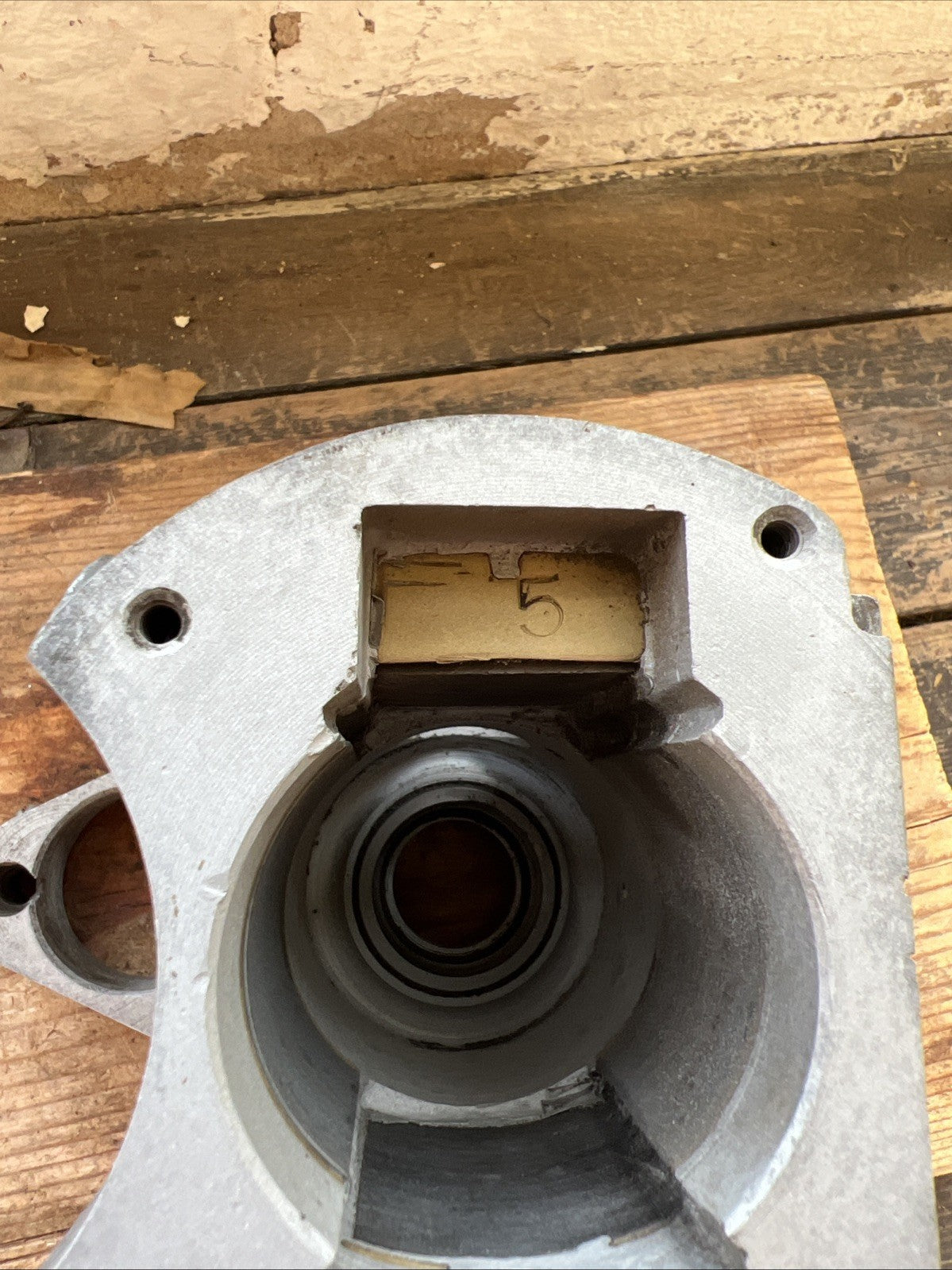 Lucas Single Cylinder Mag Dyno Body Anti Clock Used