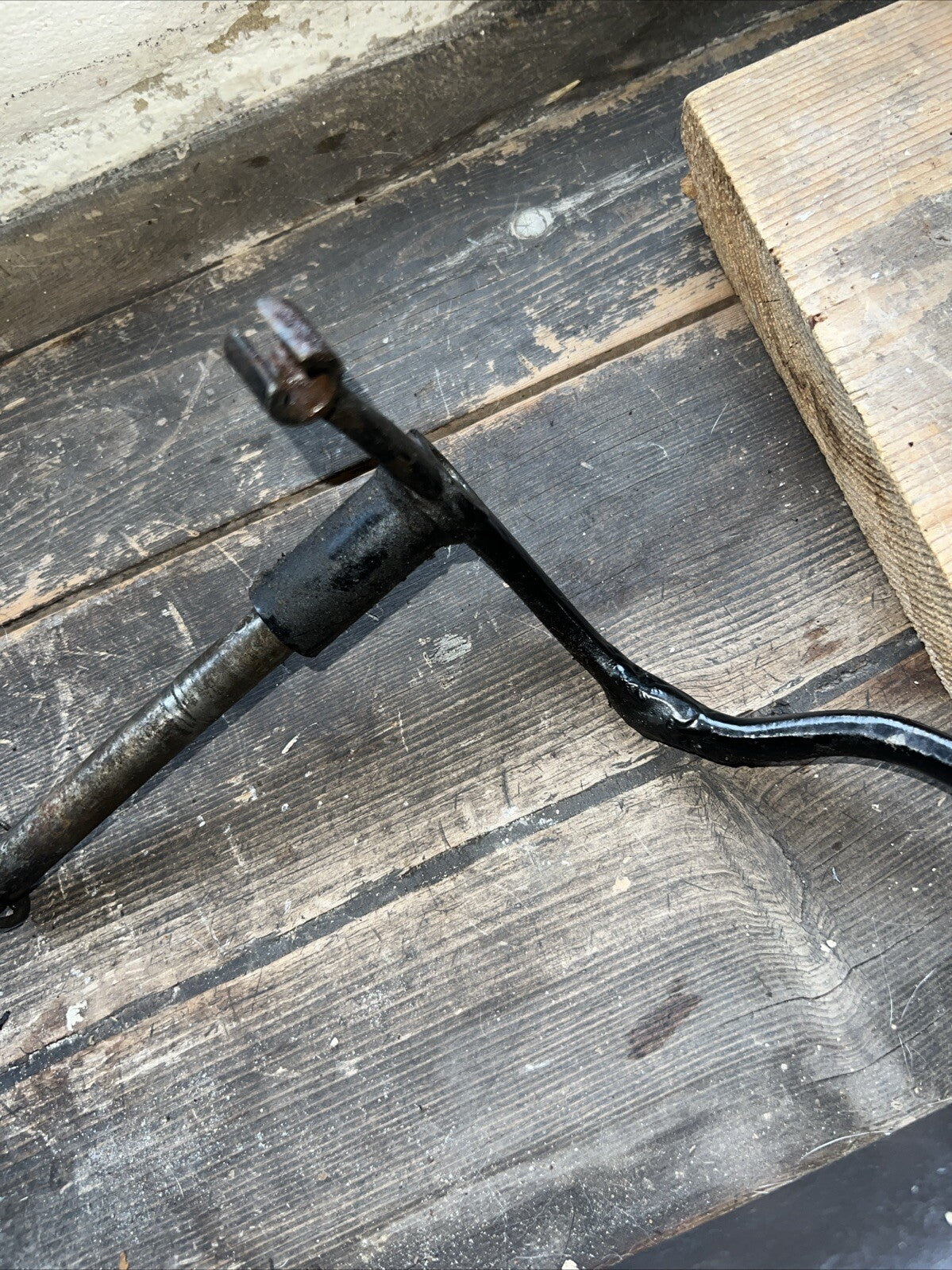 Ducati Narrowcase 250 Disc Rear Brake Pedal And Shaft With Spring
