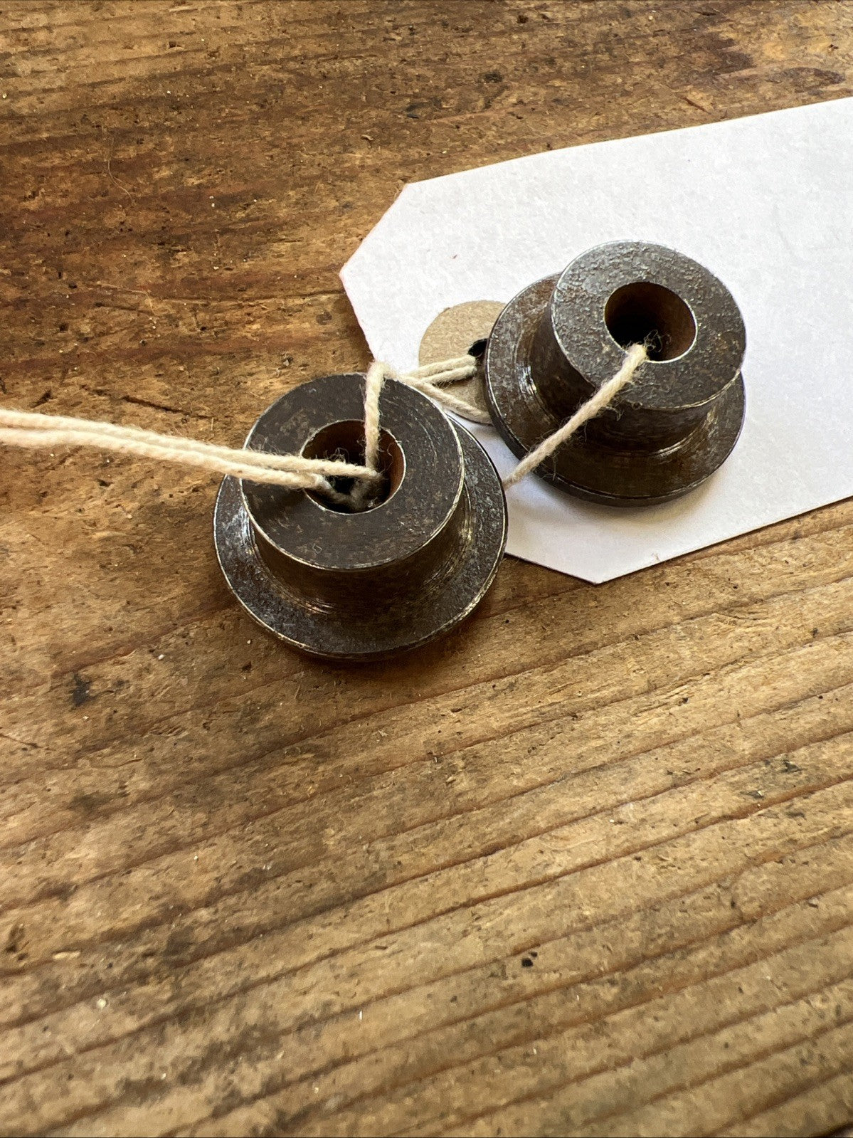 Triumph 650 Pre Unit Swinging Arm Spindle End Caps NOS