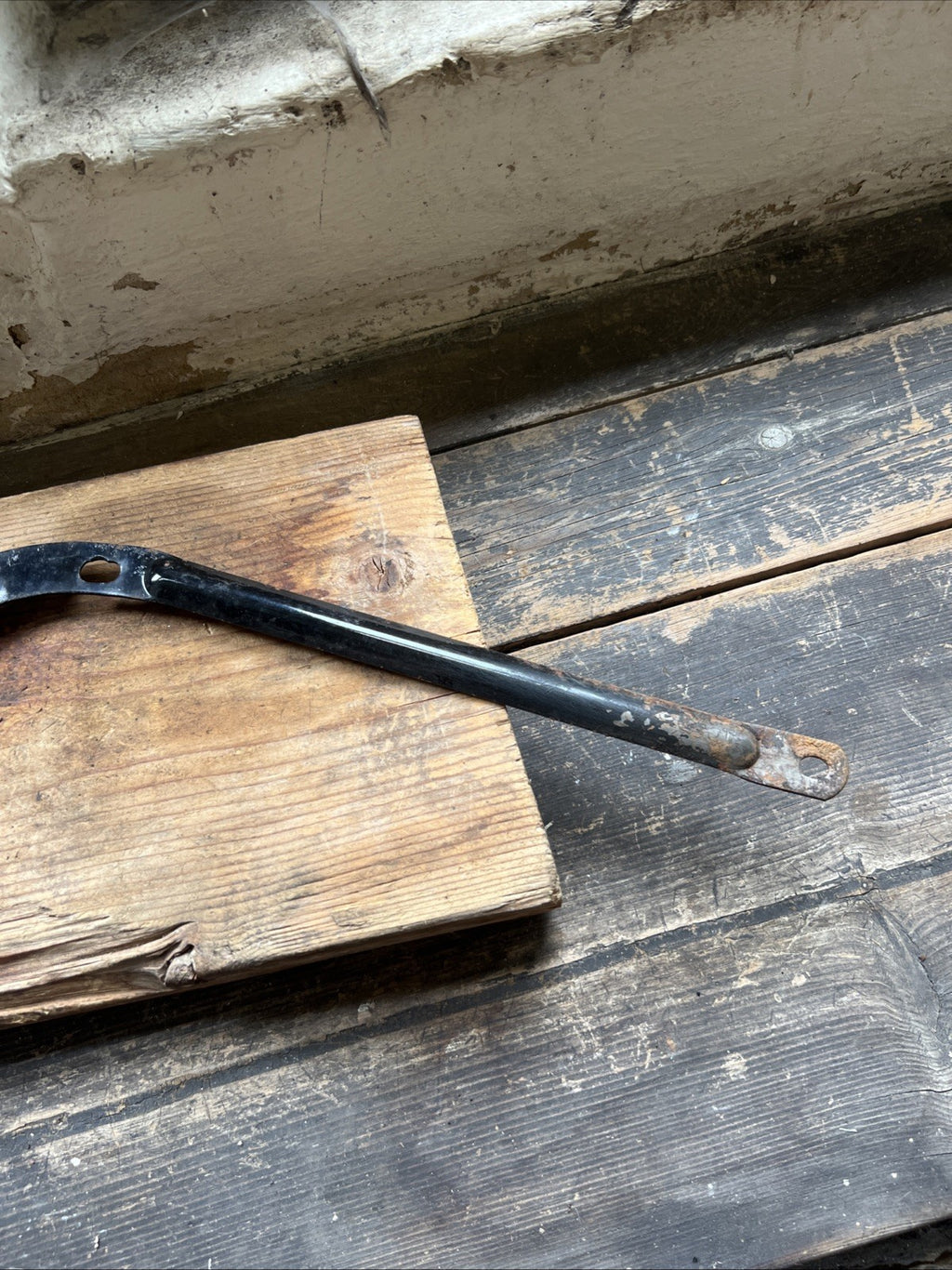 BSA Bantam Triumph Tiger Cub Front Mudguard Y Stay NOS