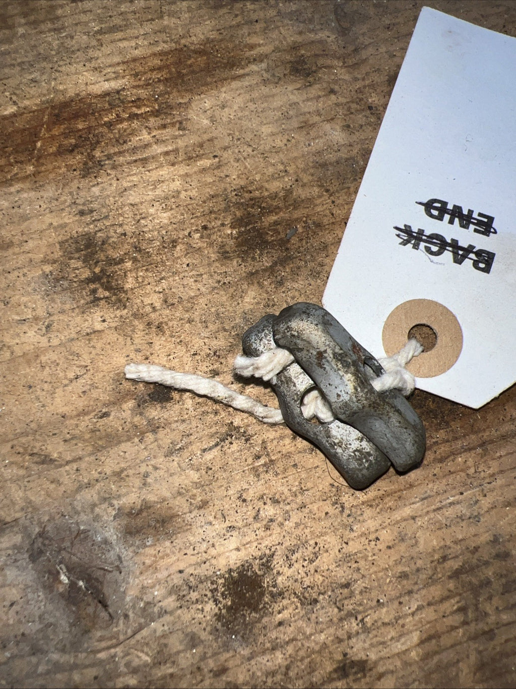 BSA Beagle Rear Wheel Chain Adjuster Caps New Old Stock 90-6084
