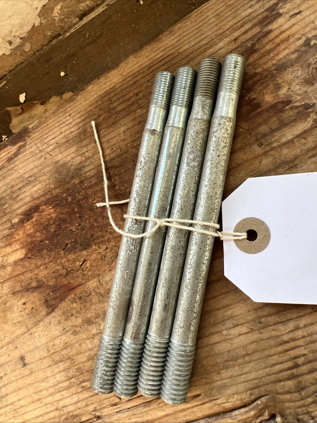 BSA B25 Cylinder Barrel Studs 5 1/2” Length 40-0865 NOS