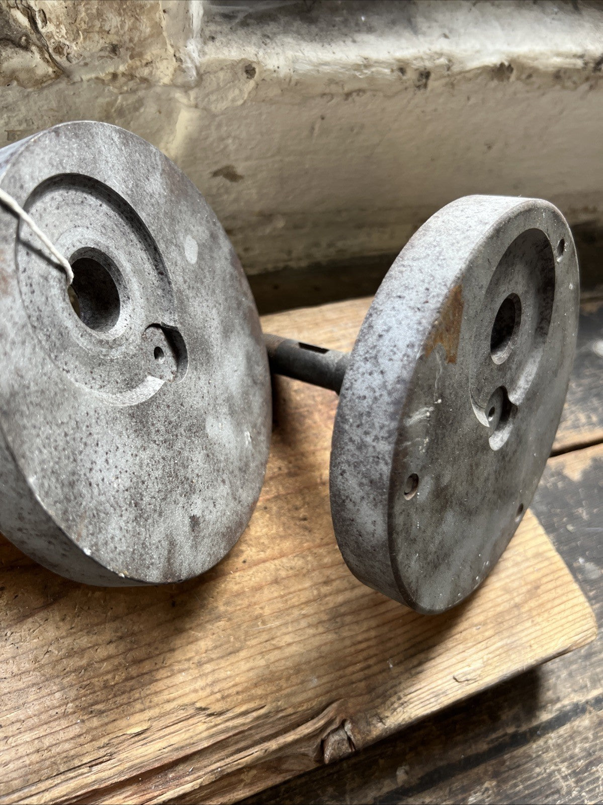 BSA Bantam 175cc Late Crankshaft Flywheels And Shafts Pair