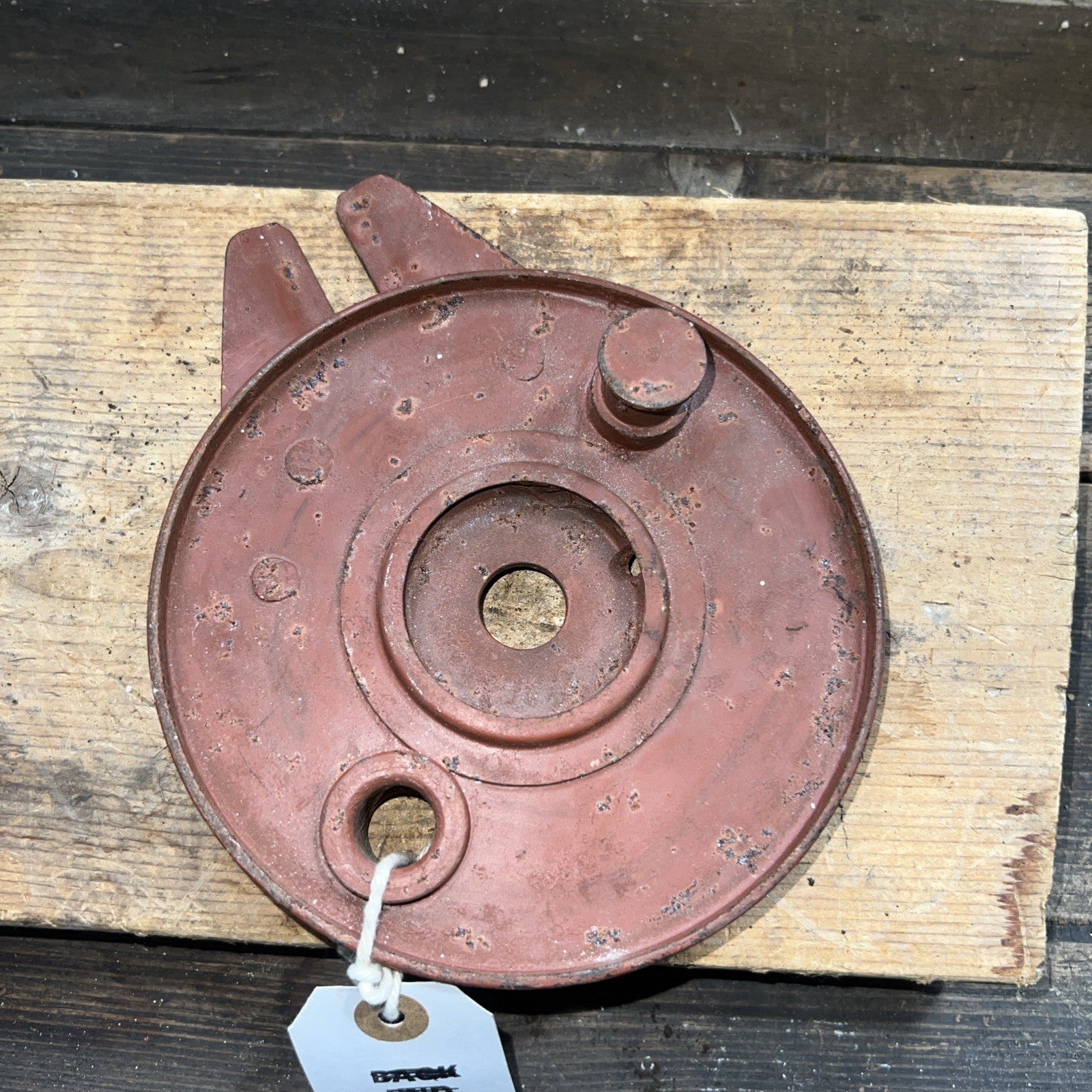 BSA C12 250cc Rear Brake Plate