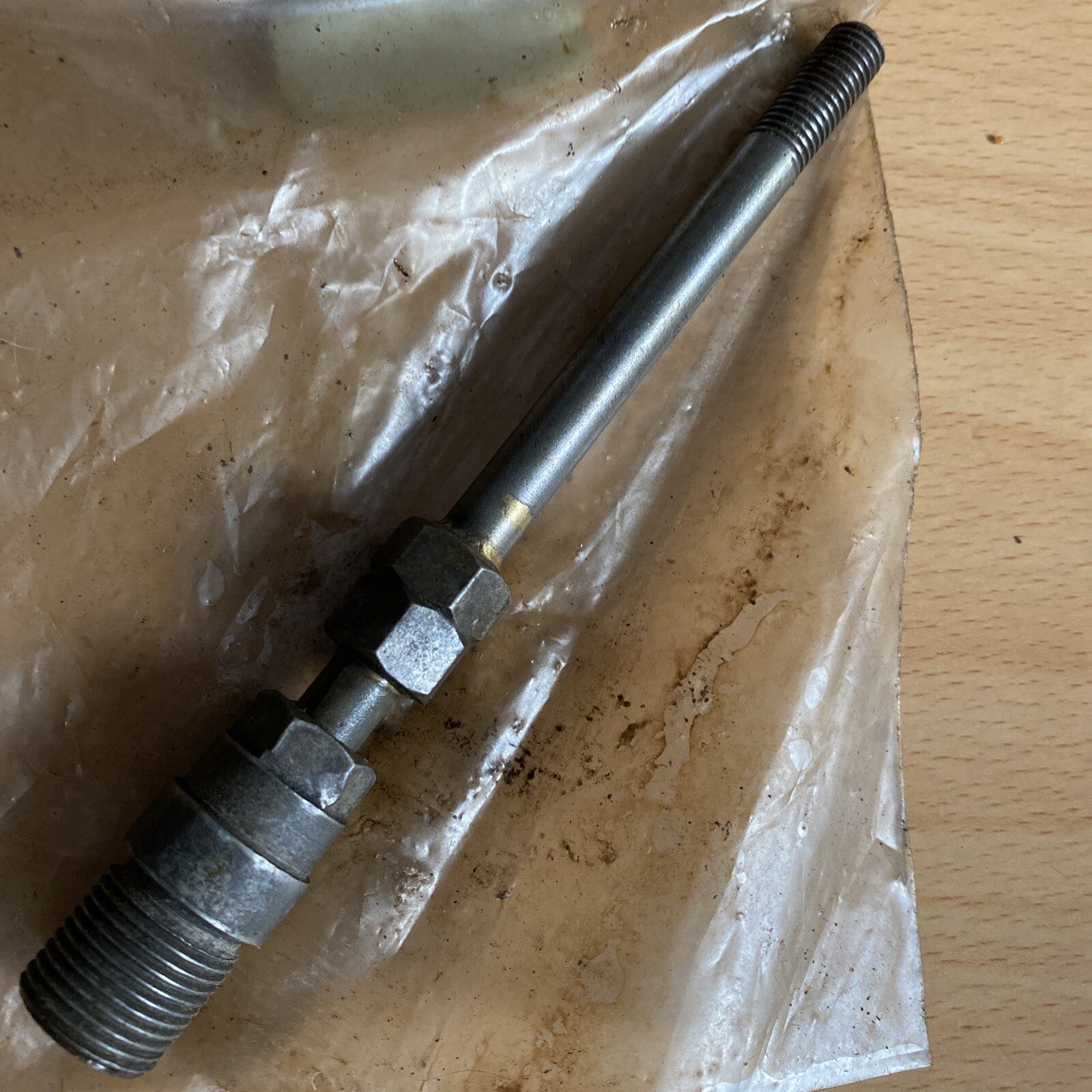 Motorcycle BSA single pre-war barrel stud