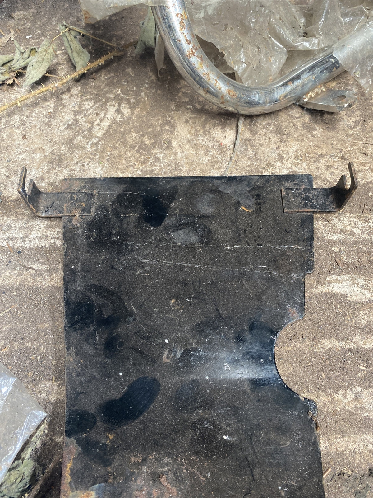 Triumph Unit 650 twin sump guard