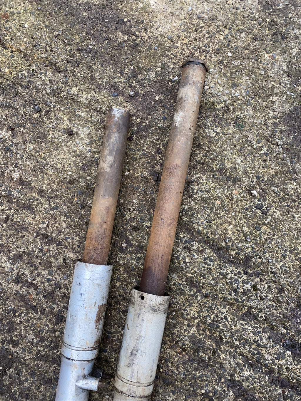 motorcycle Ducati 200 elite fork legs