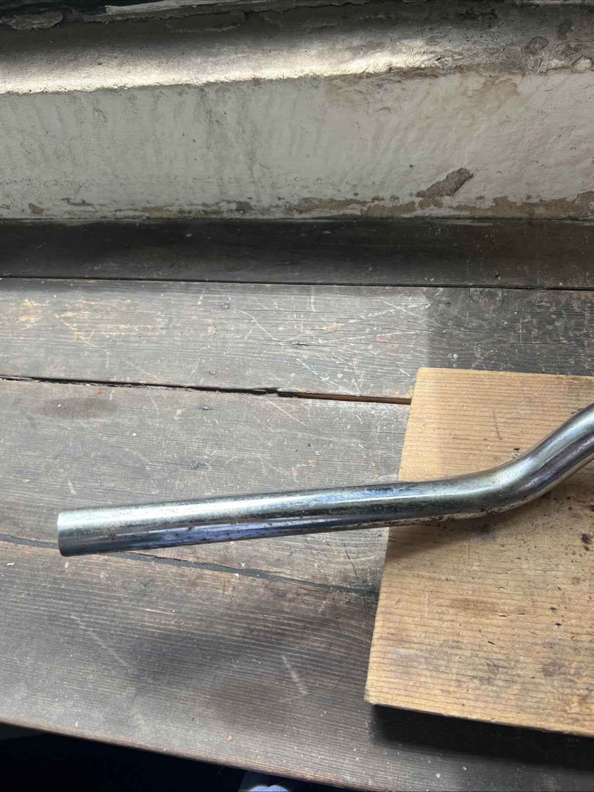 Chrome Handle Bars 3” Rise 7/8 “ Bars NOS