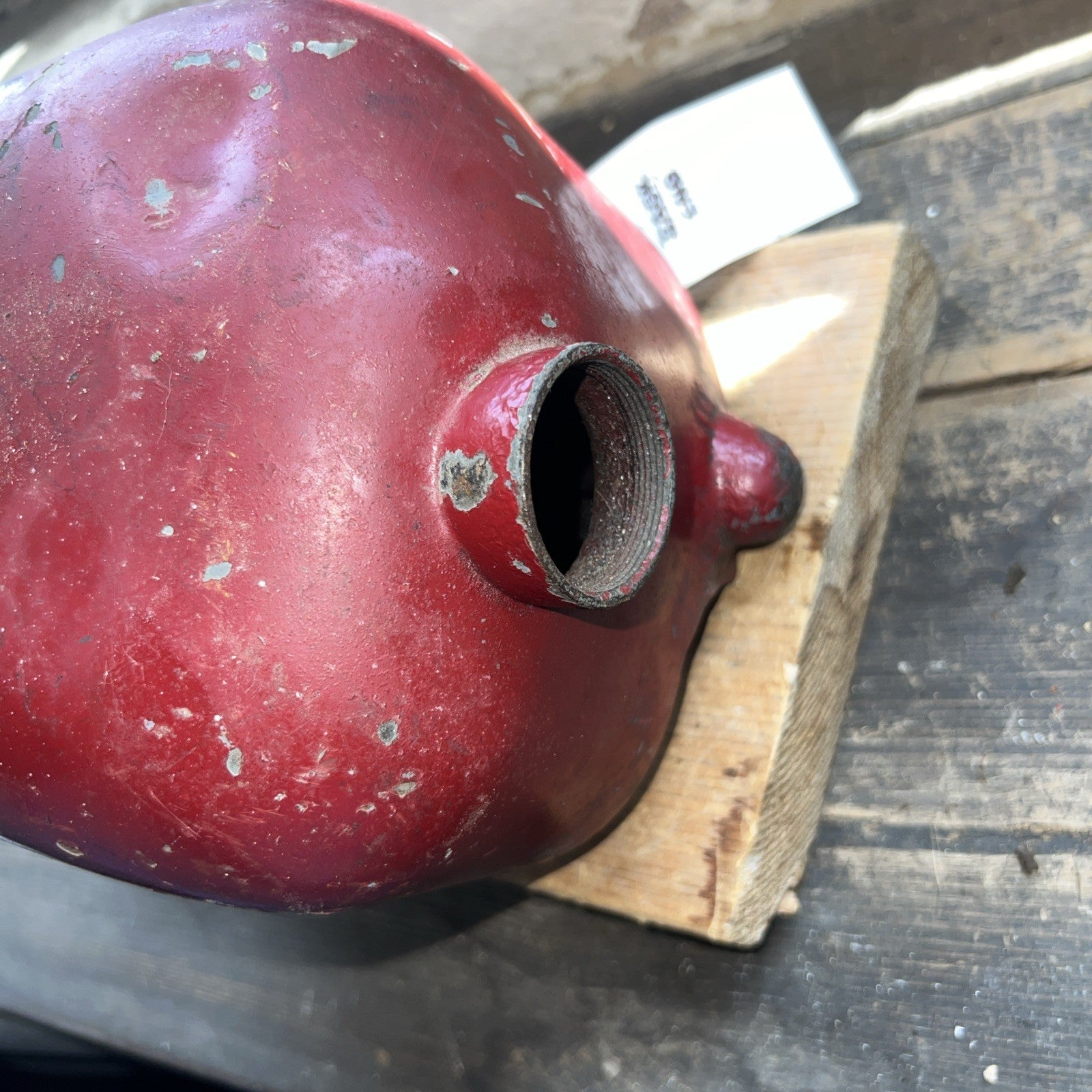 BSA Plunger/Rigid/Swinging Arm Oil Tank Slight Dent