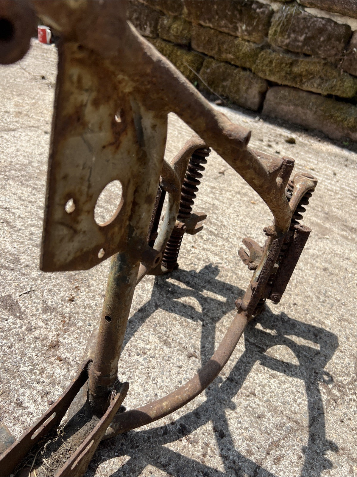 BSA C10 Main Frame With Plungers