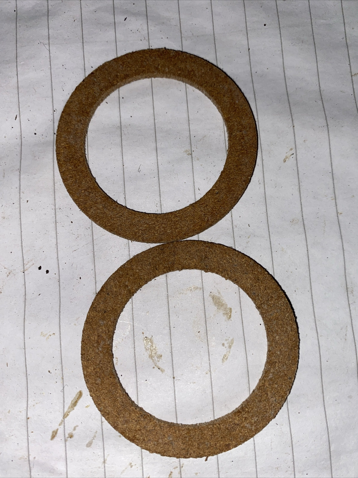 Triumph Cub Heavy Weight Cork Fork Washers