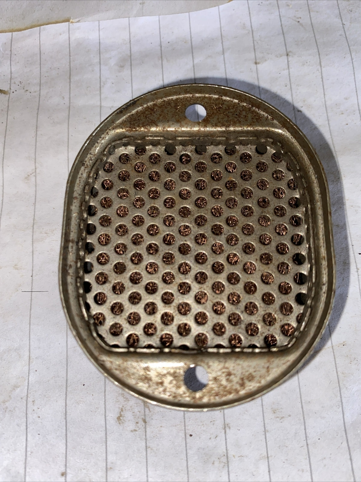 triumph Tiger Cub Early Carb Filter Assembly