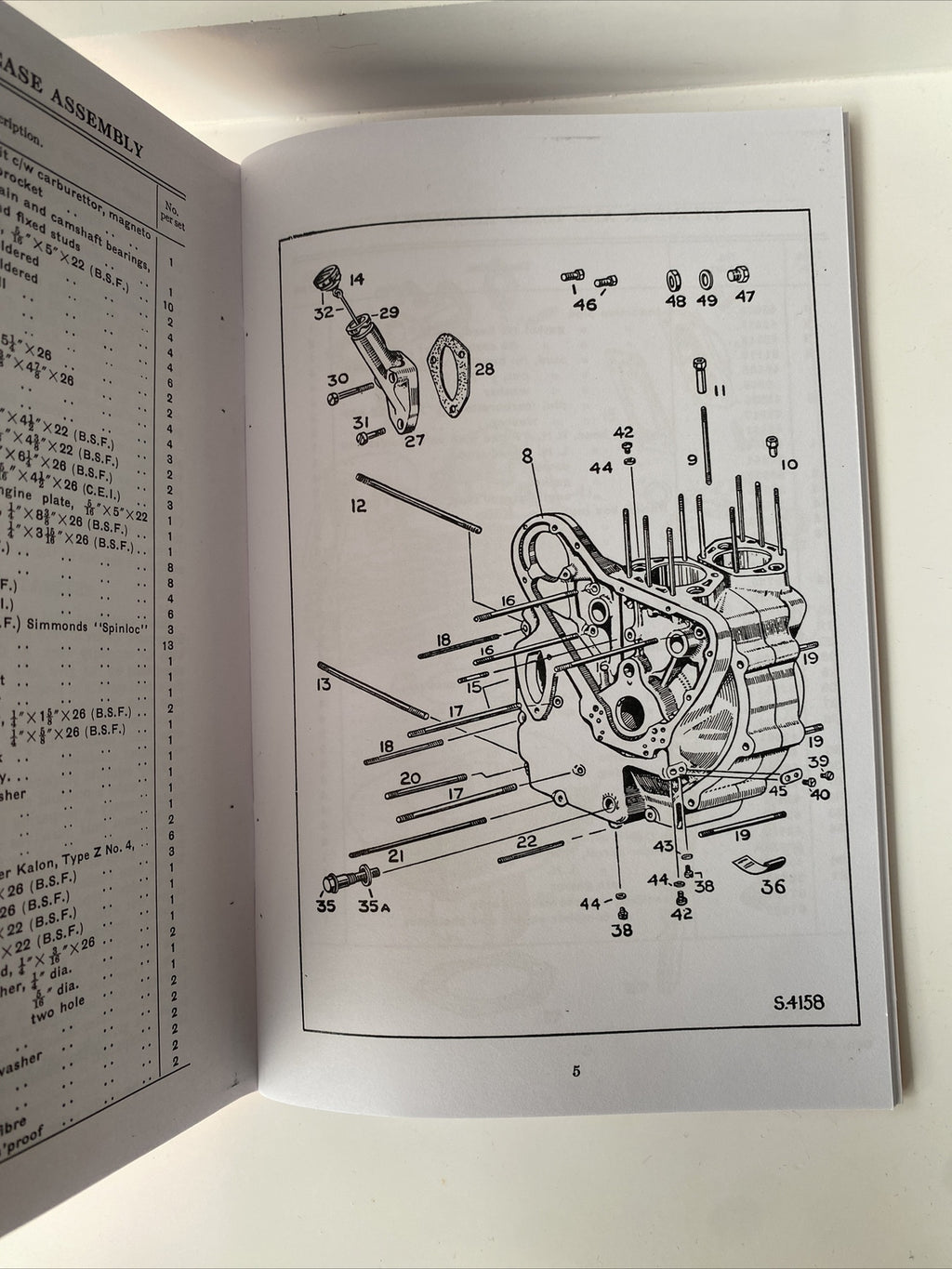 Motorcycle Royal enfield constellation spare & replacement parts manual book