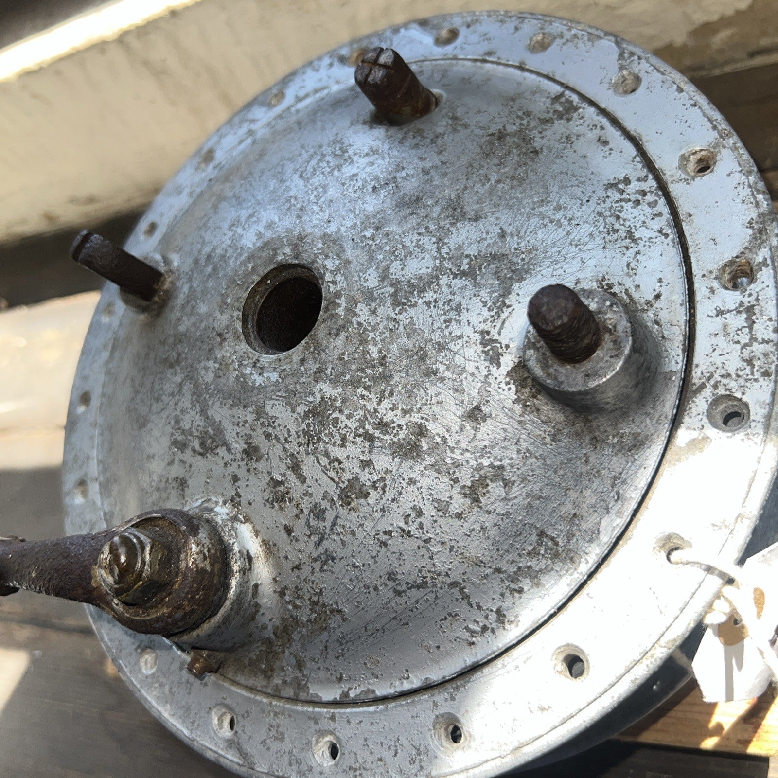 Ariel BSA Full Width Alloy Front Hub Complete With Brake