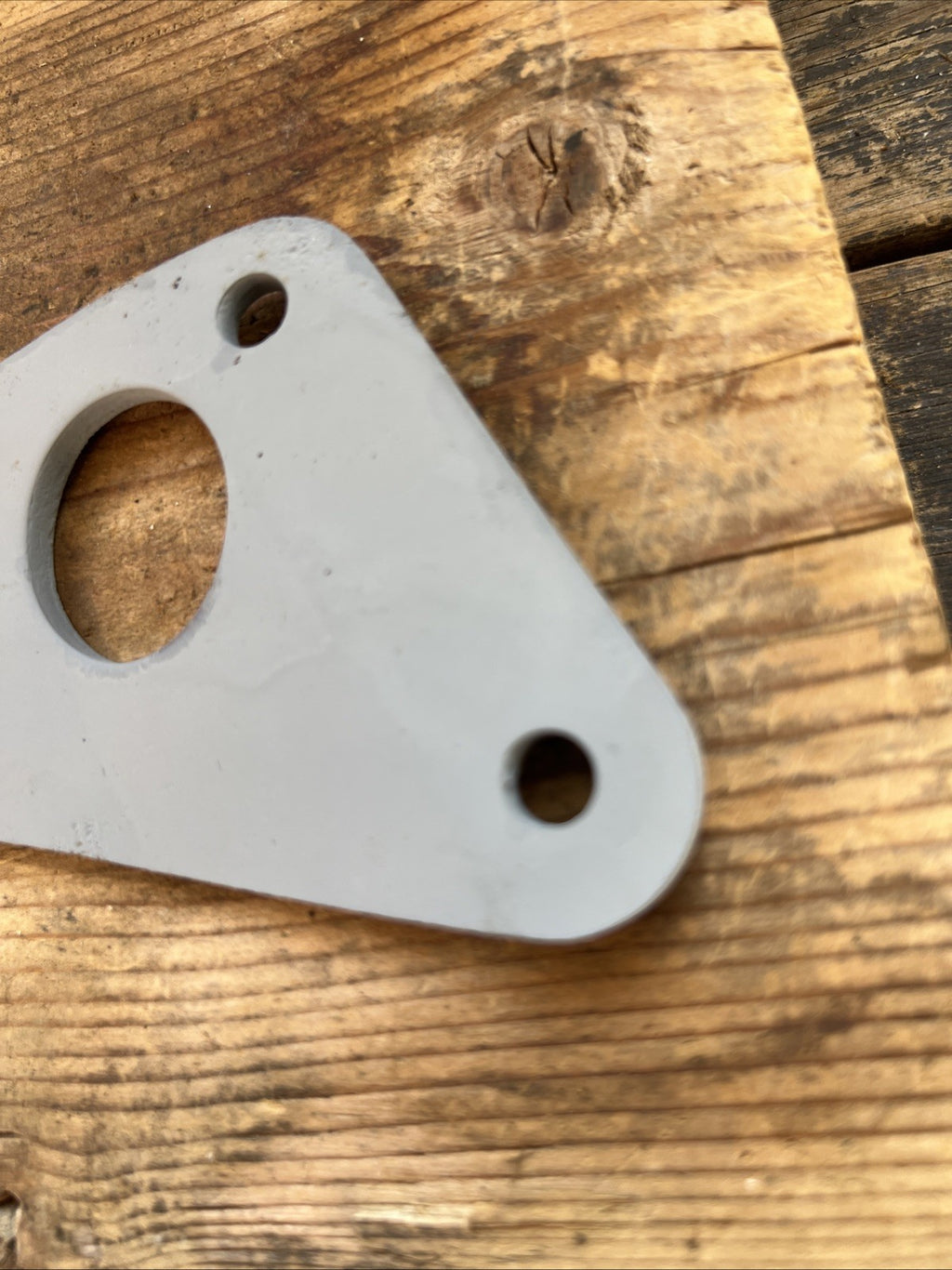 Triumph twins T100 Etc Pillion Rear Foot Rest Support Bracket NOS