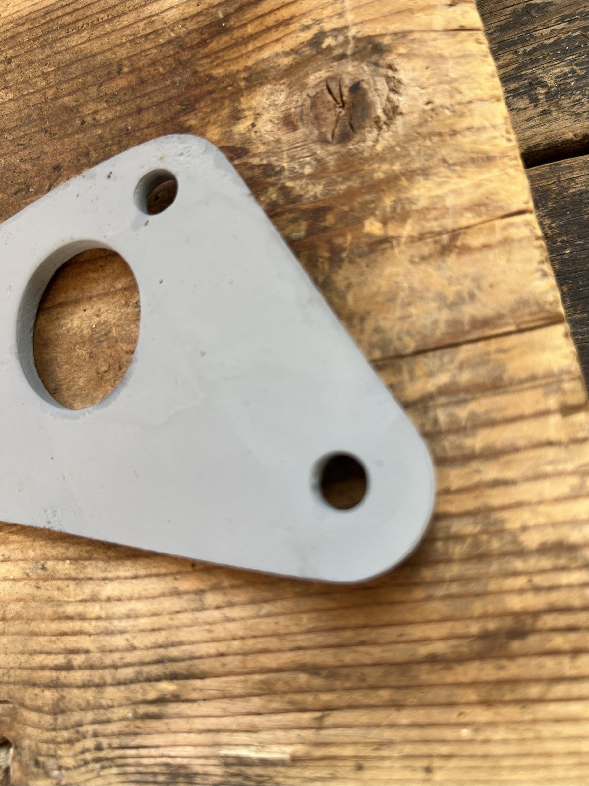 Triumph twins T100 Etc Pillion Rear Foot Rest Support Bracket NOS