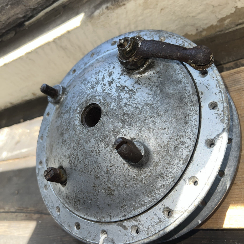 Ariel BSA Full Width Alloy Front Hub Complete With Brake