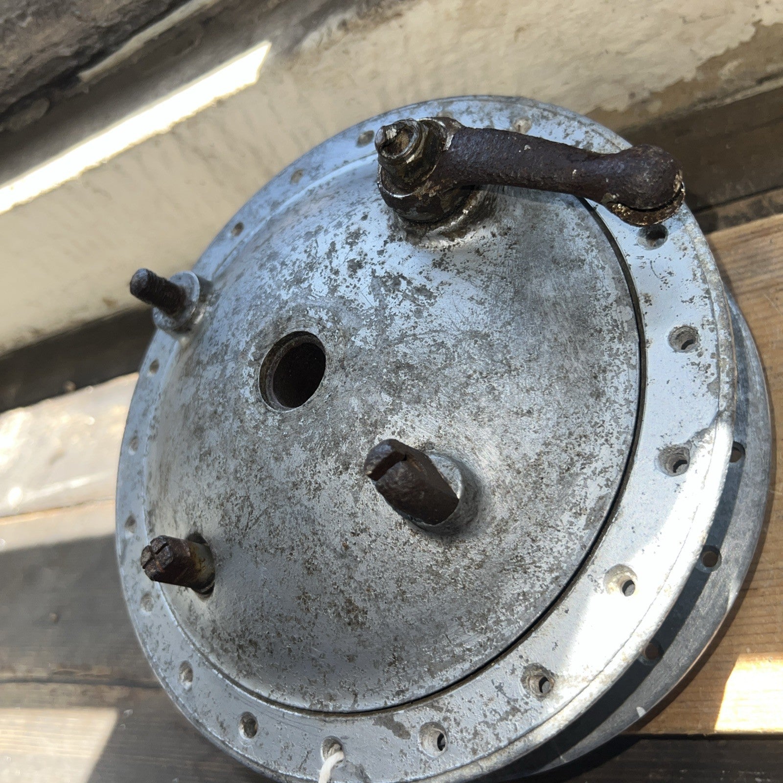 Ariel BSA Full Width Alloy Front Hub Complete With Brake