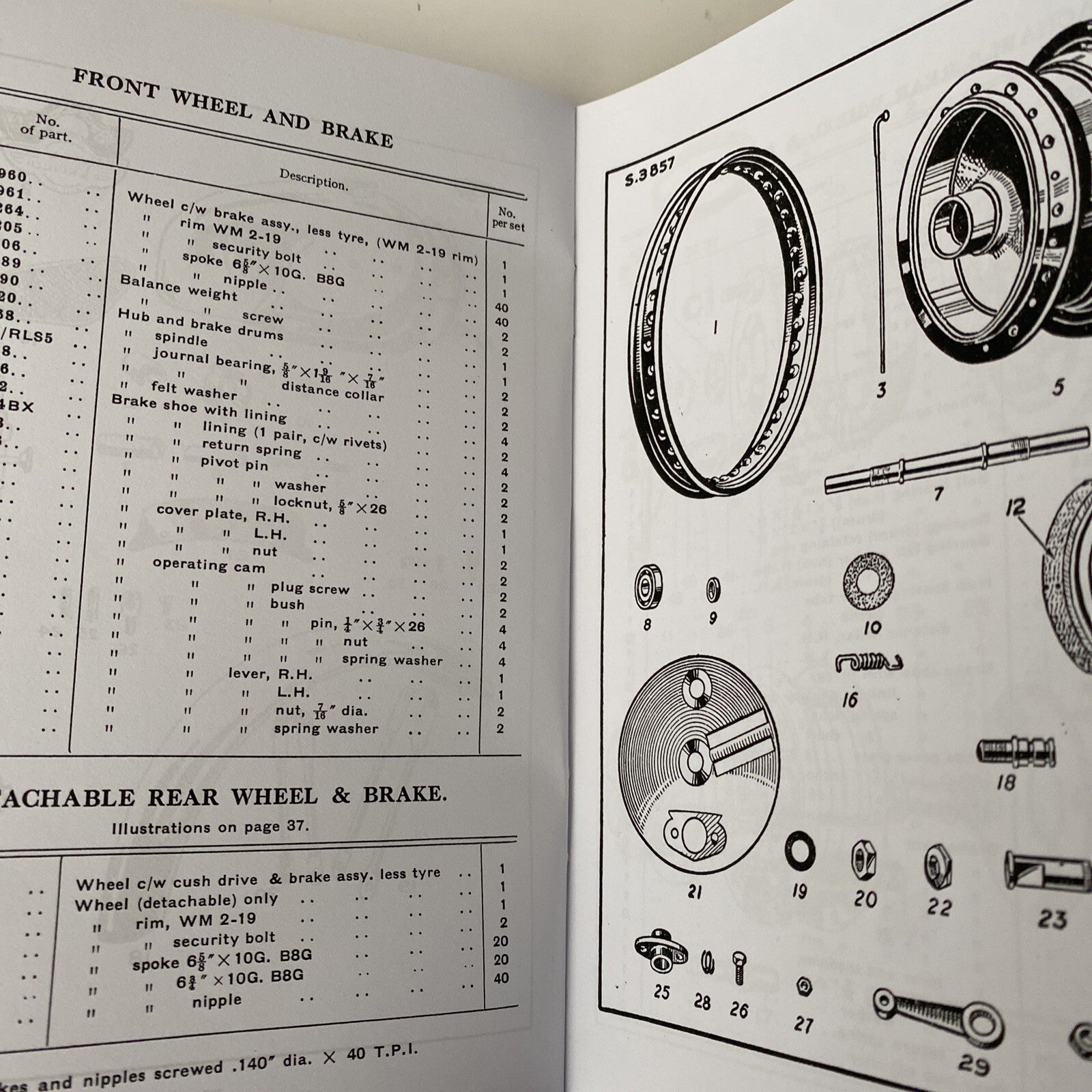 motorcycle Royal enfield “Constellation” spare &replacement parts manual
