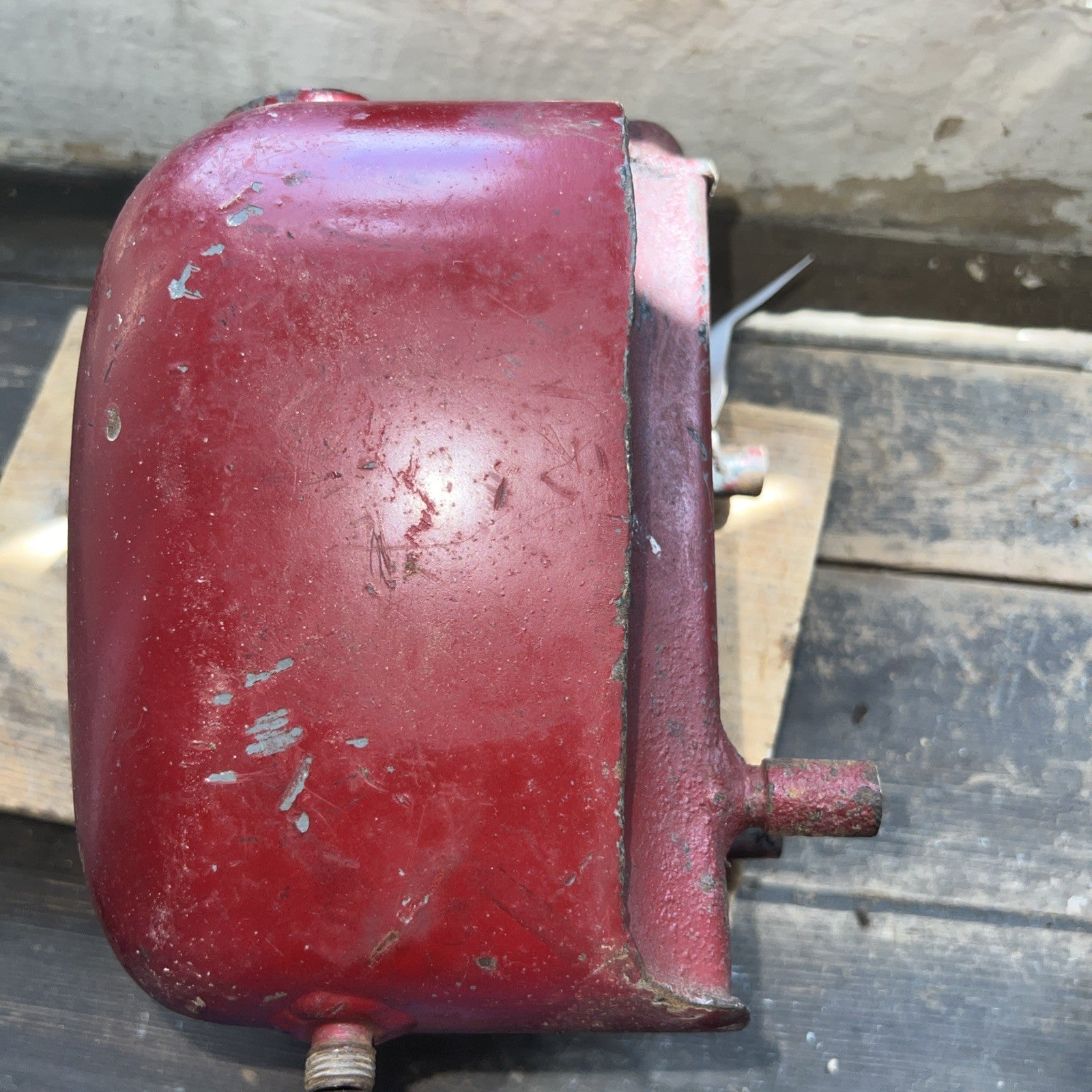 BSA Plunger/Rigid/Swinging Arm Oil Tank Slight Dent