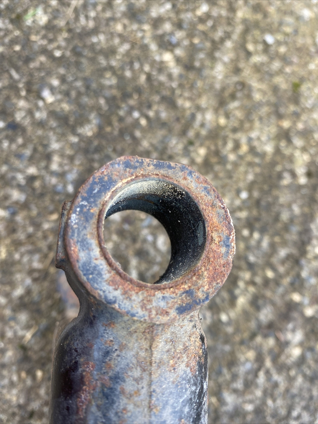Motorcycle BSA C15 swinging arm with bushes