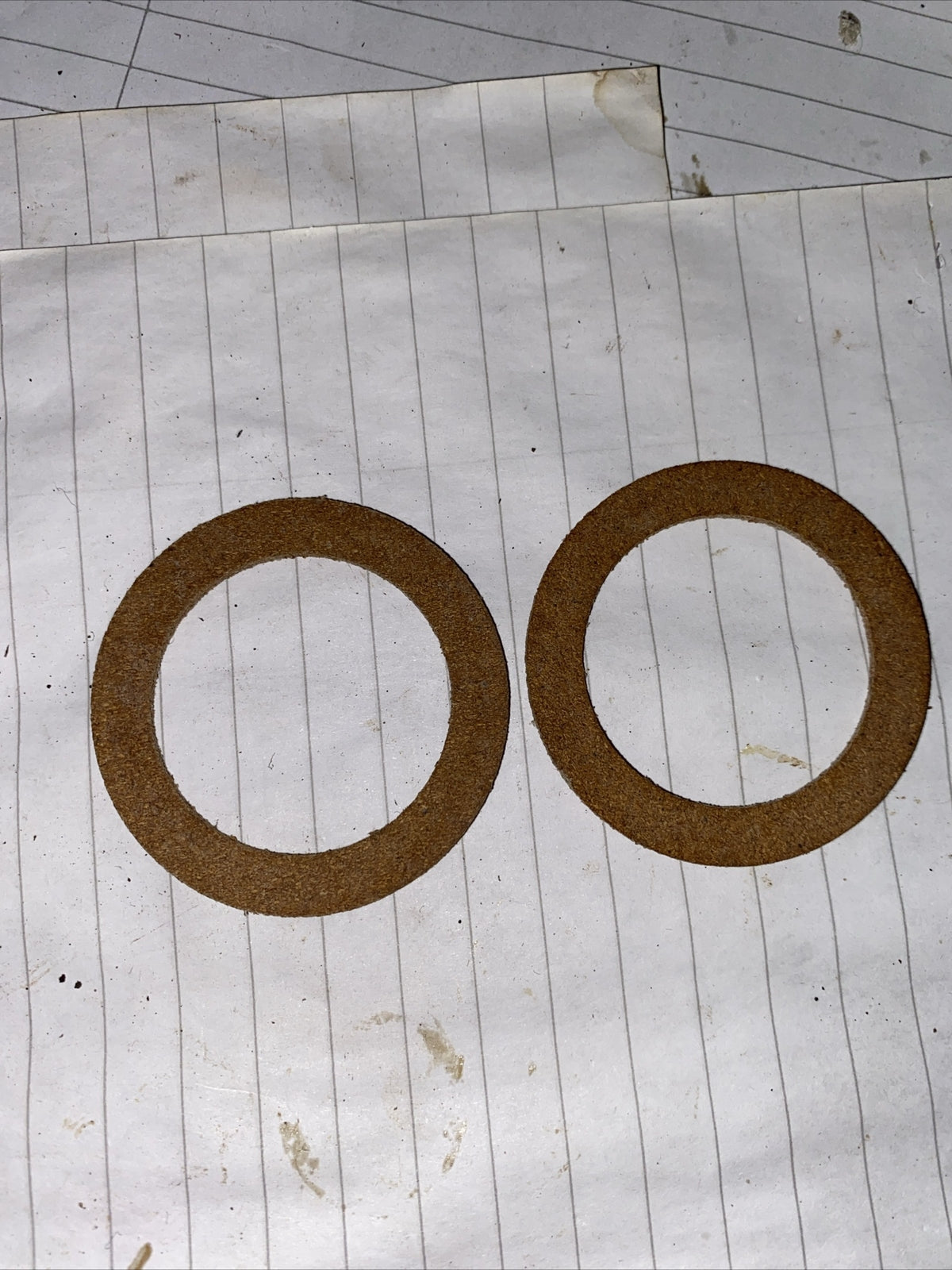 Triumph Cub Heavy Weight Cork Fork Washers