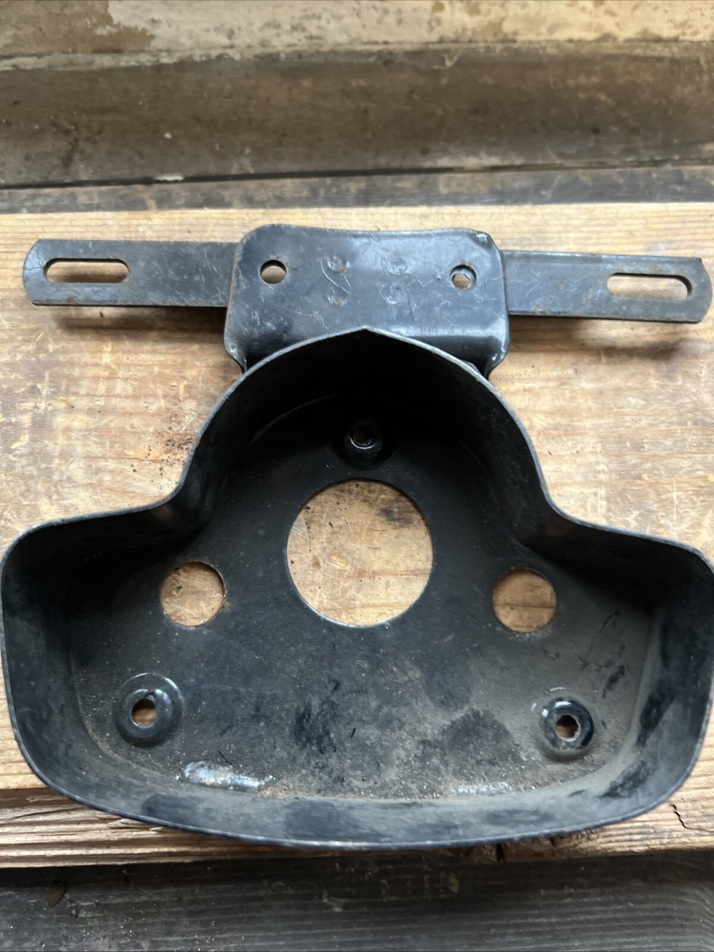 BSA Triumph Late Steel Tail Lamp Mount