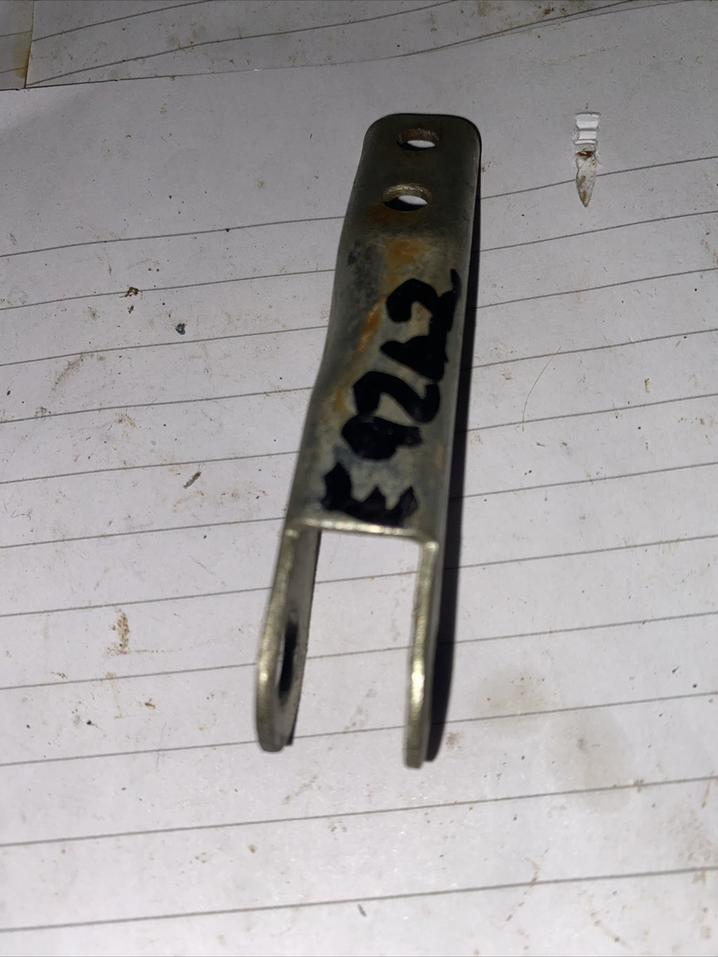 Triumph Triple Carb Manifold Support Arm