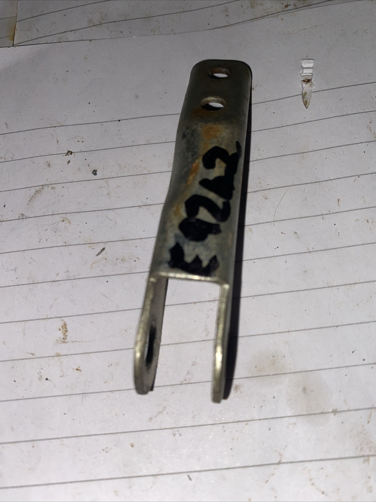 Triumph Triple Carb Manifold Support Arm