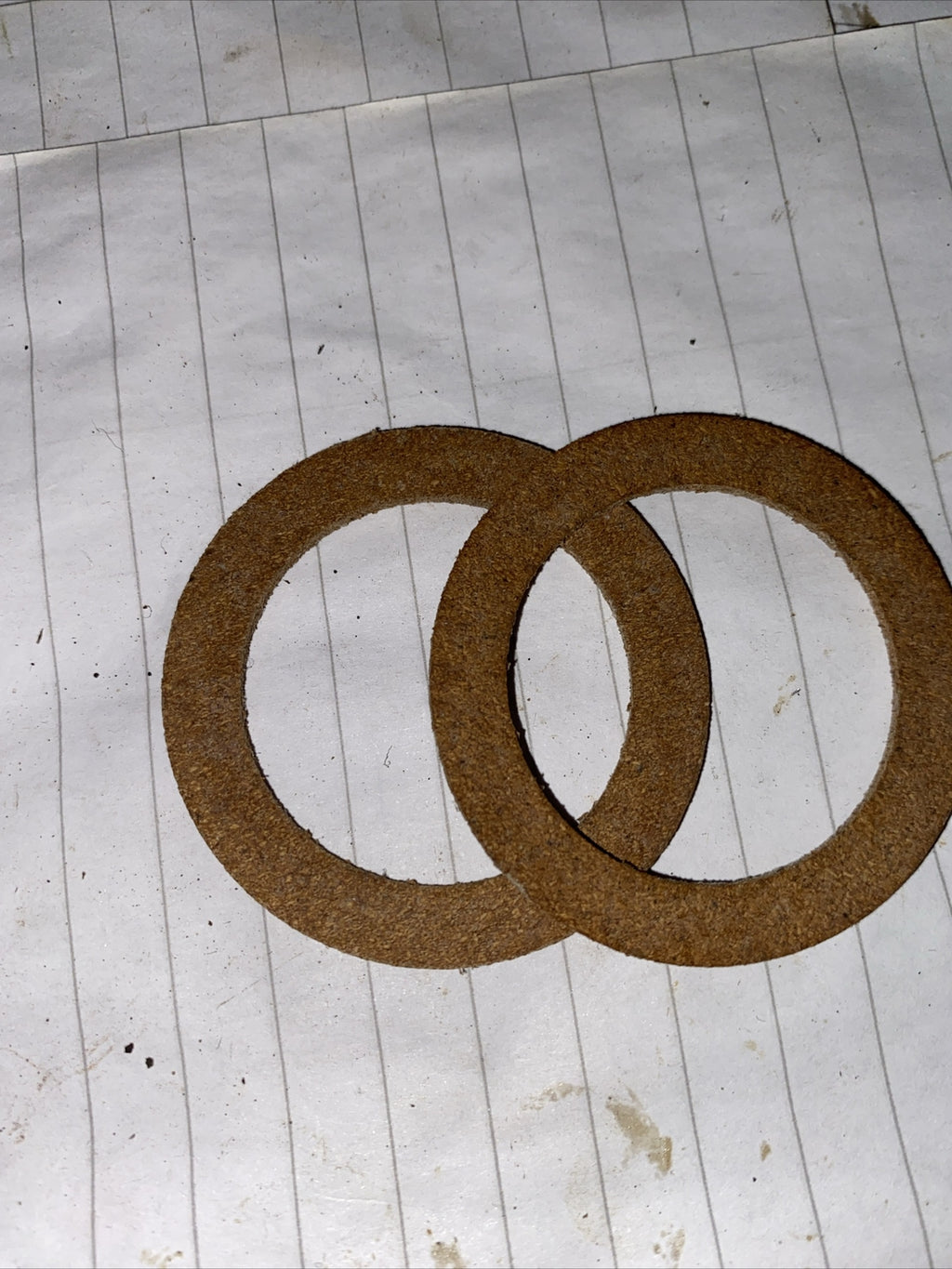 Triumph Cub Heavy Weight Cork Fork Washers