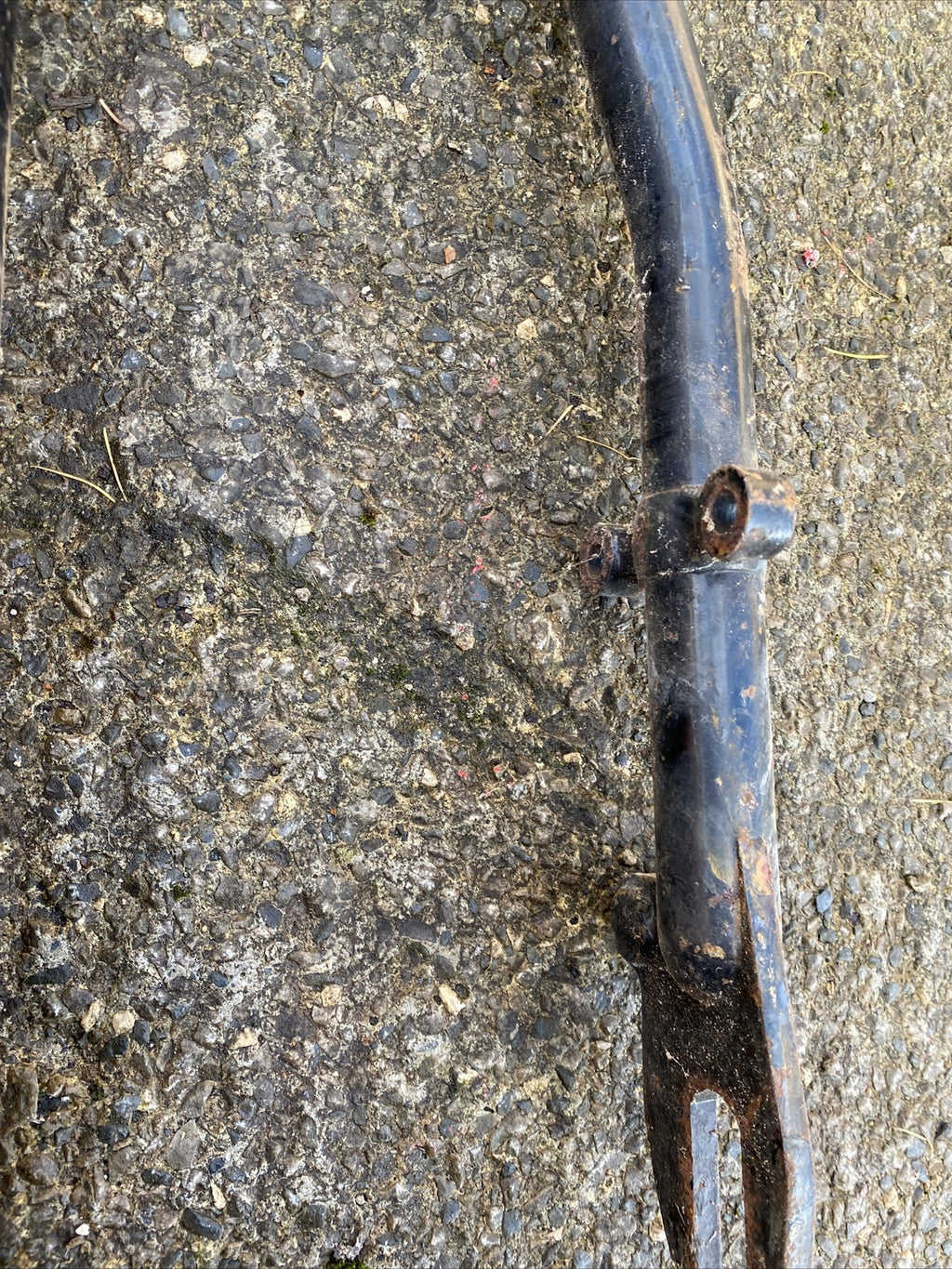 Motorcycle BSA C15 swinging arm with bushes
