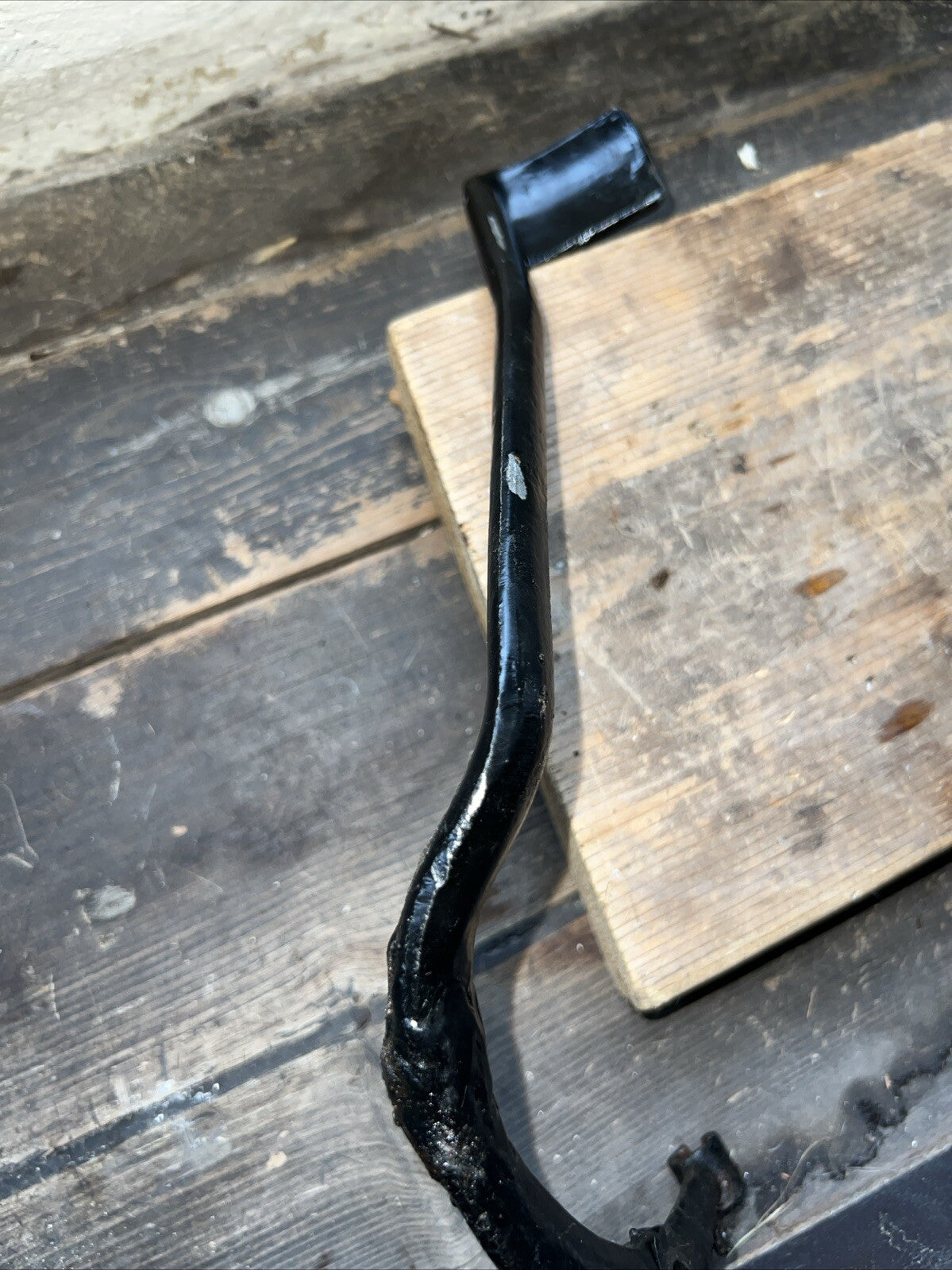 Ducati Narrowcase 250 Disc Rear Brake Pedal And Shaft With Spring