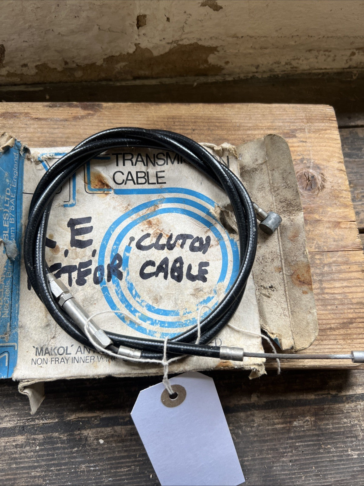 Cable MAKOL 2/788 Clutch Cable With Mid Adjuster 1959-60