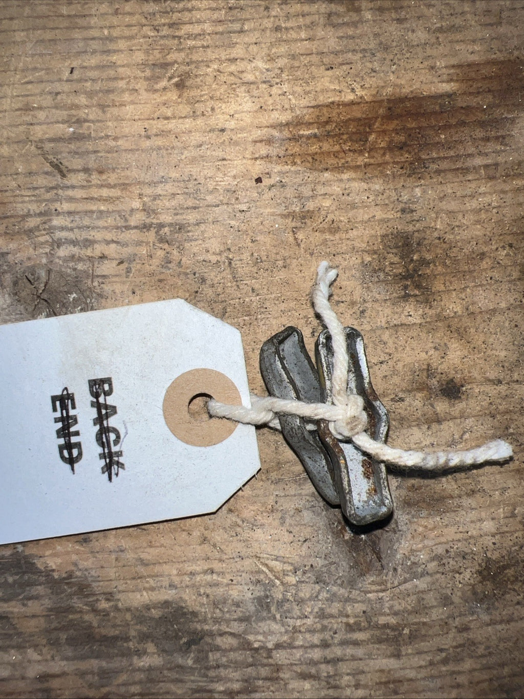 BSA Beagle Rear Wheel Chain Adjuster Caps New Old Stock 90-6084